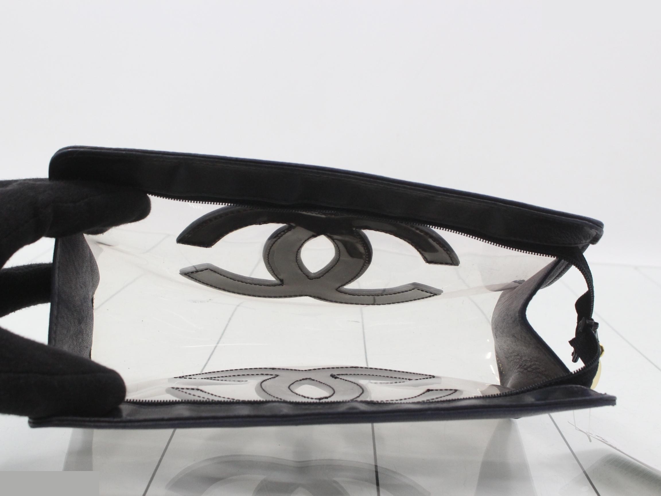 Coco Mark Vinyl Pouch — view 4