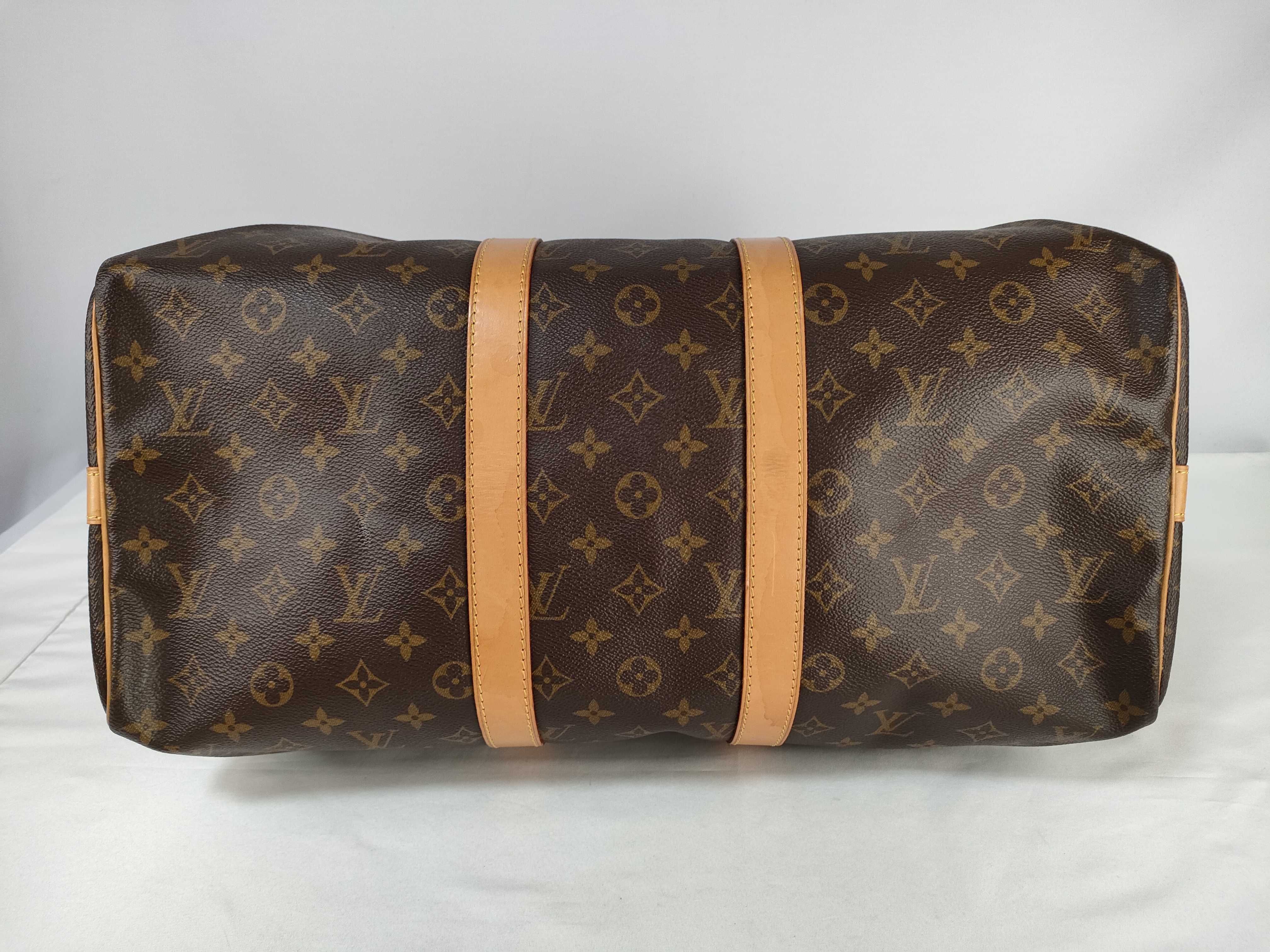 Monogram Keepall Bandoulière 45 Boston Bag — view 8