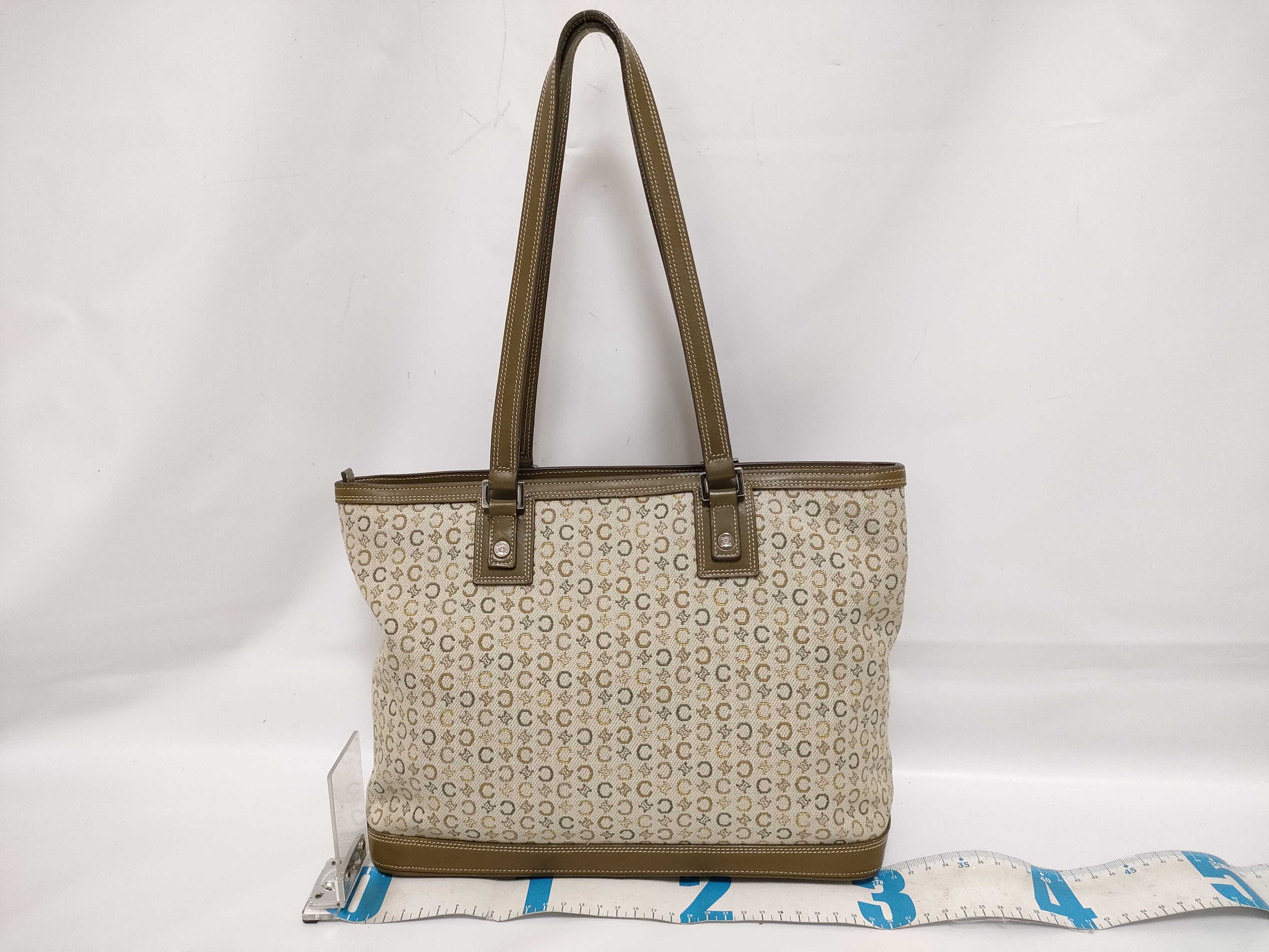 C Macadam Logo Handbag Tote Bag — view 2