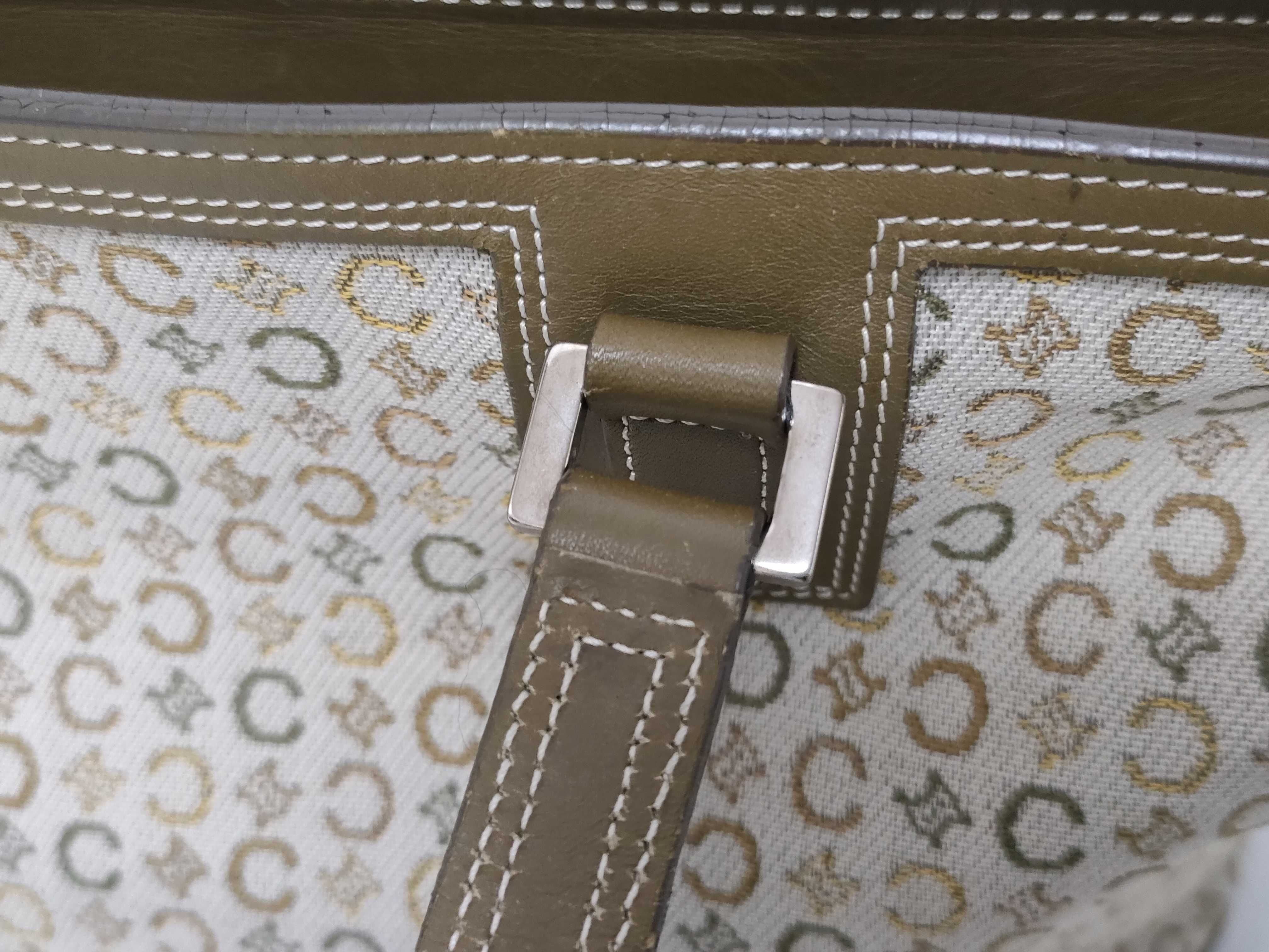 C Macadam Logo Handbag Tote Bag — view 5