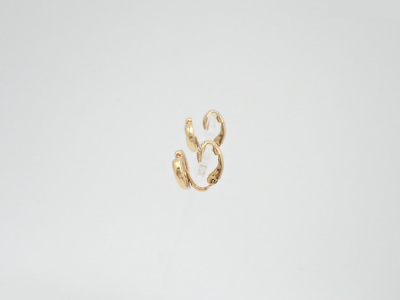 CD logo earrings — view 3