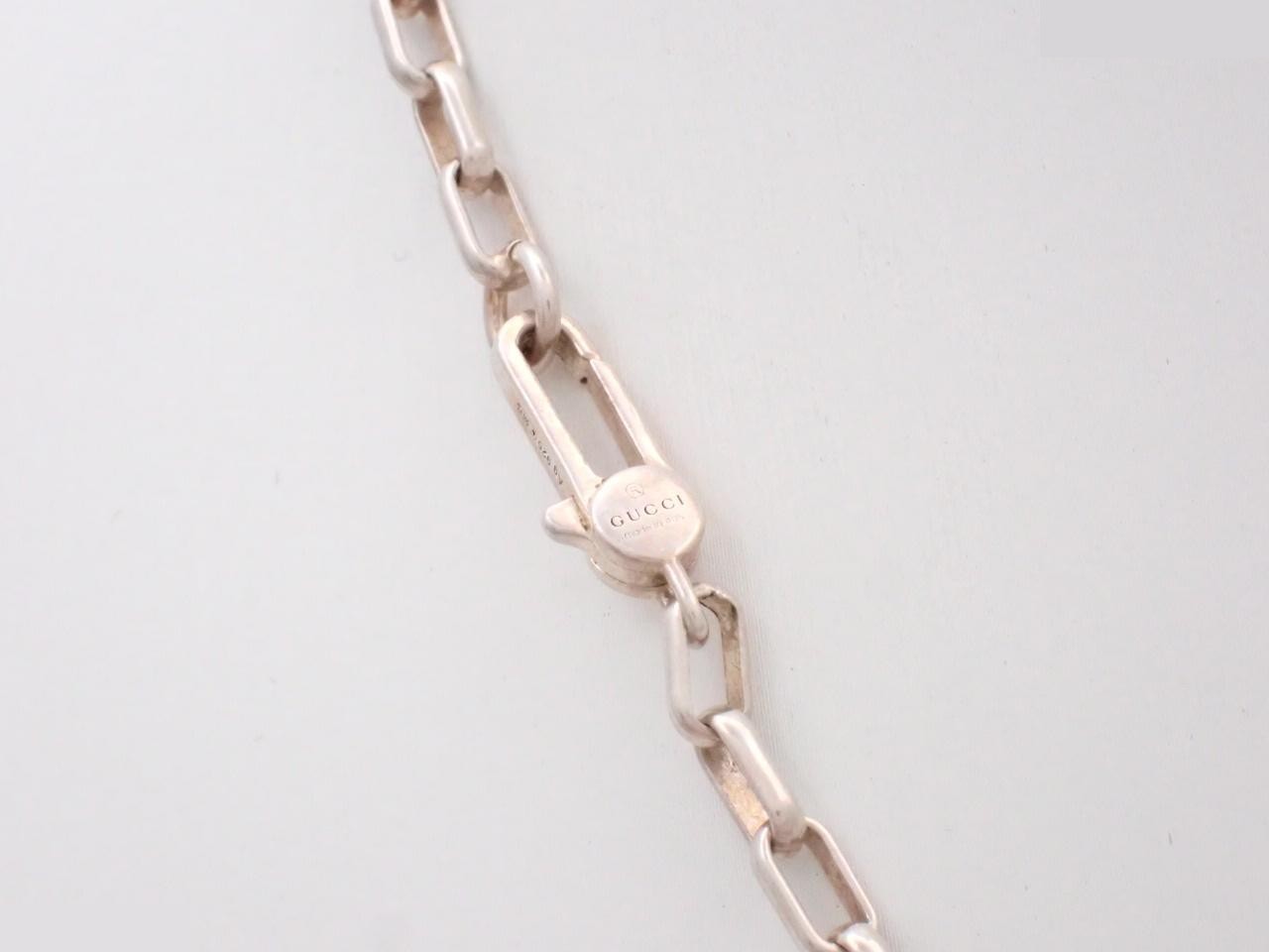 Interlocking G Necklace, AG925, 22.2g, Chain approx. 50cm — view 2