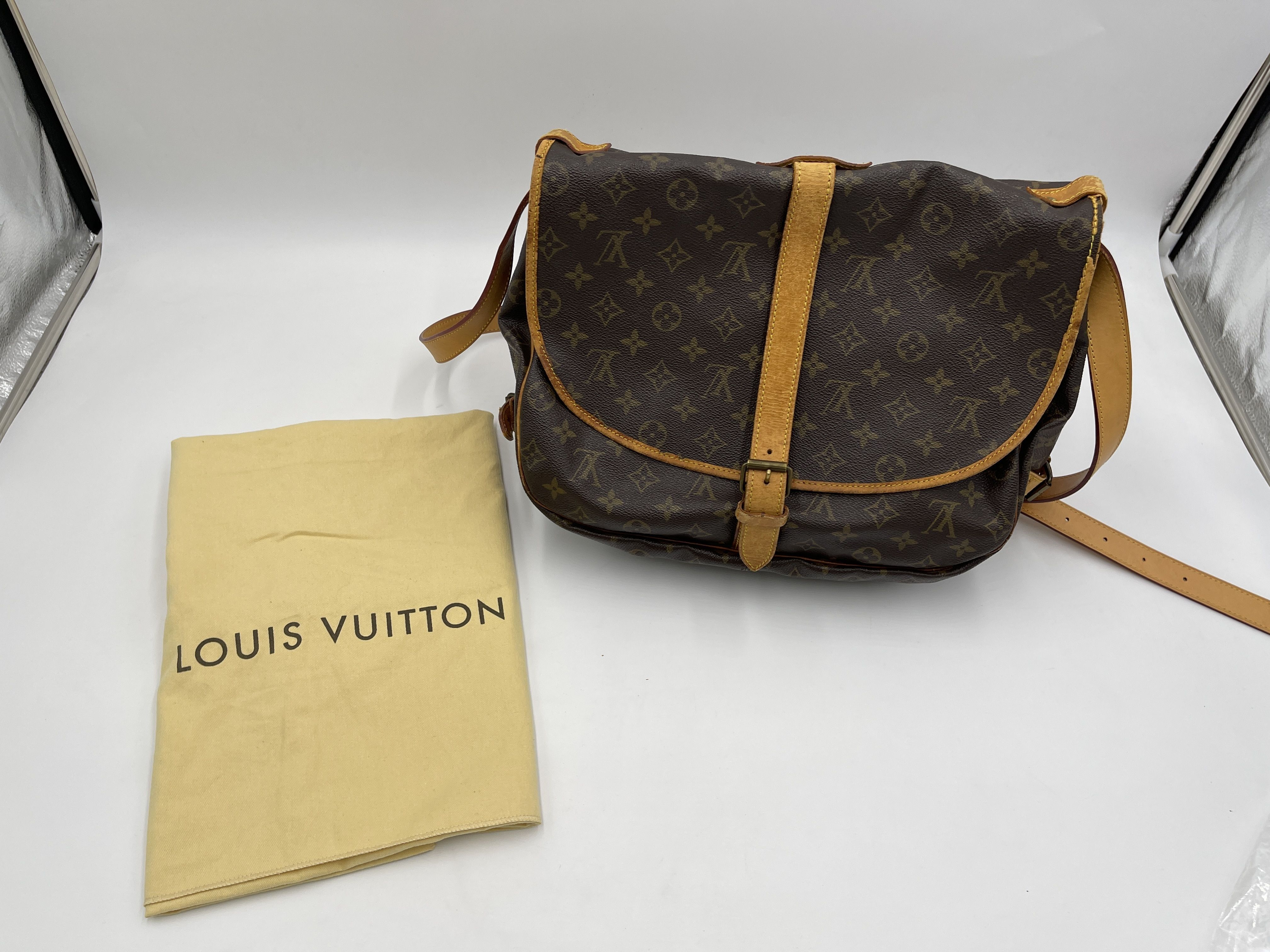 Monogram Saumur 35 M42254 883V.I Shoulder Bag — view 13