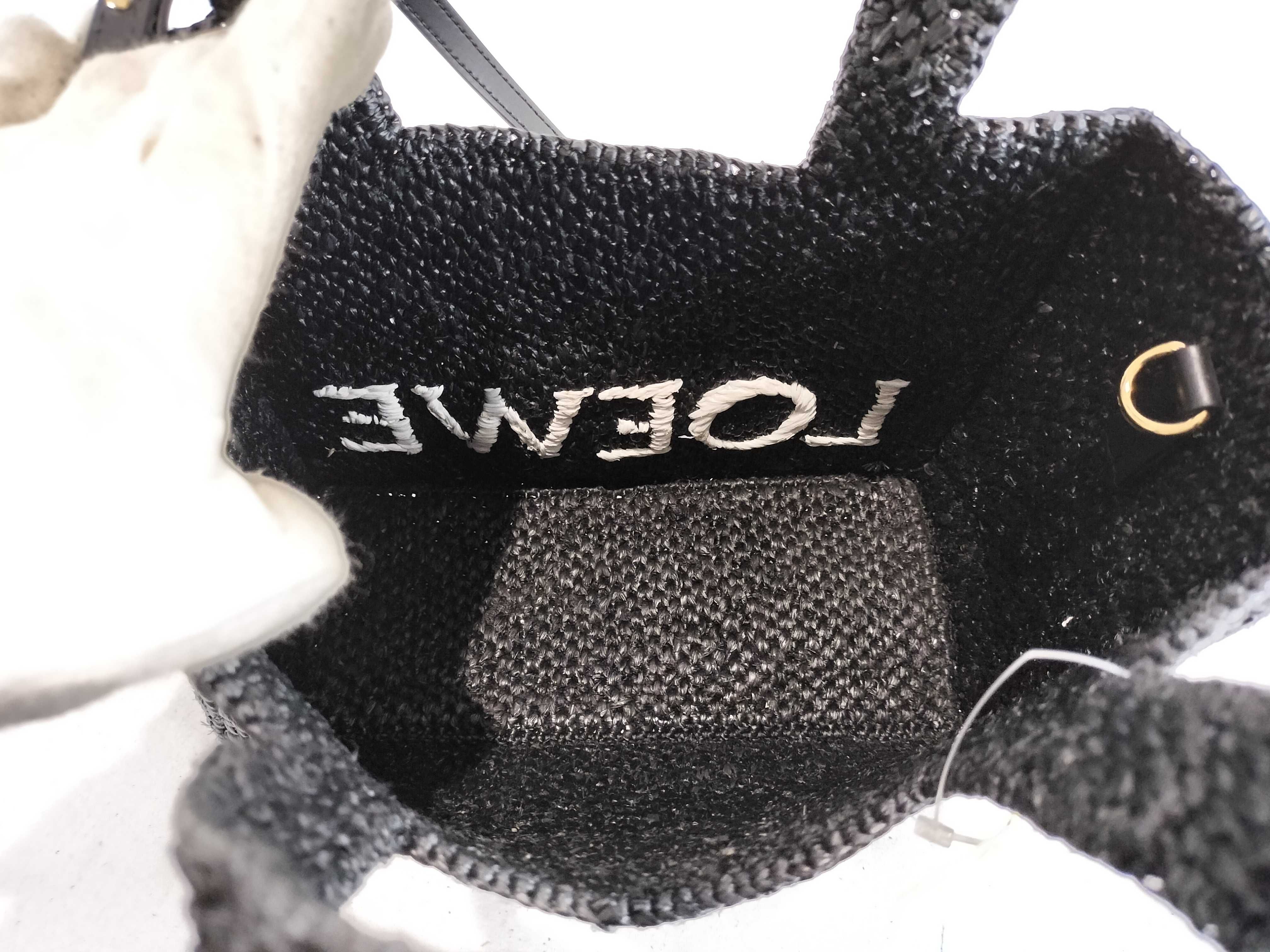 Font Raffia Shoulder Bag — view 9