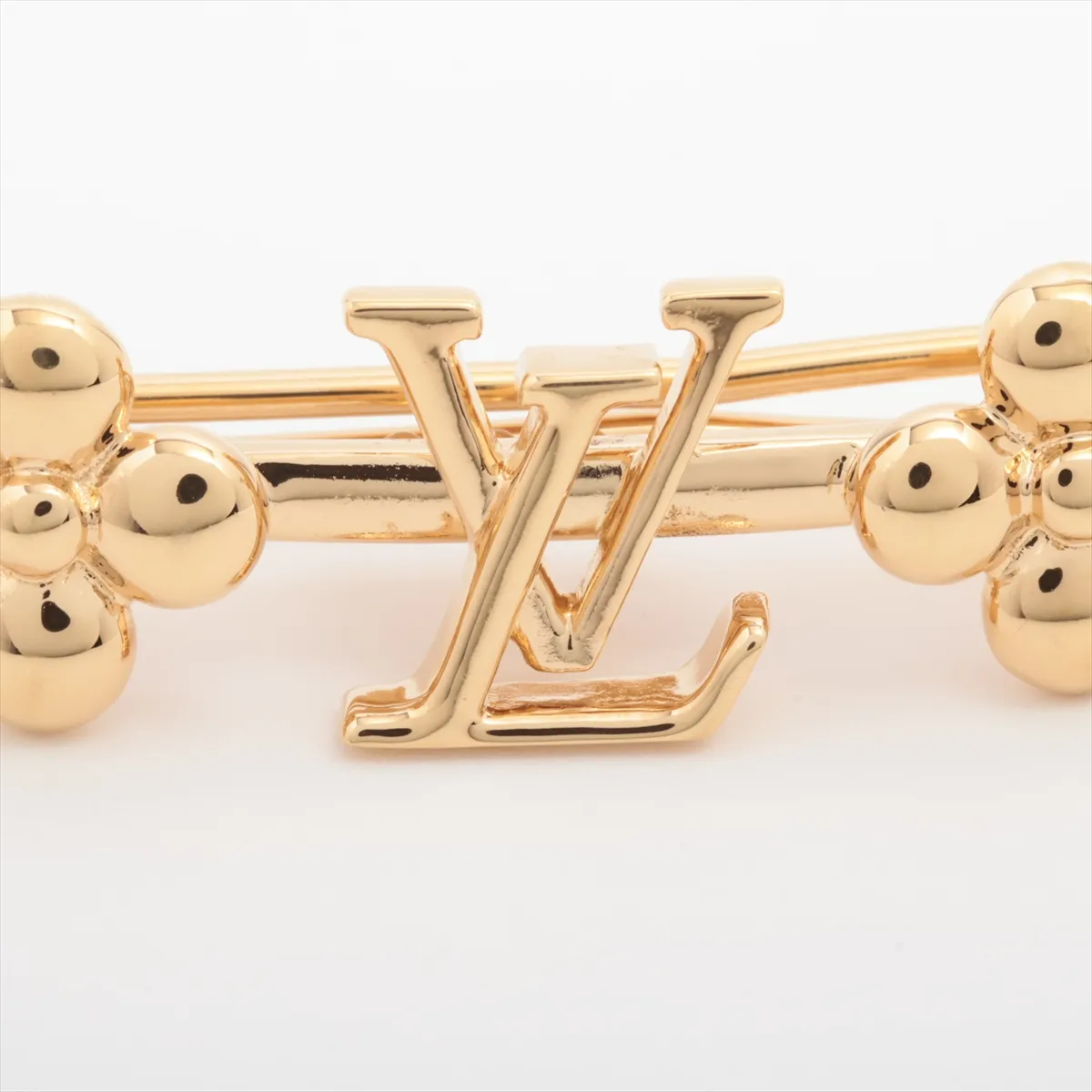 M01670 Barrette Baby Louis LE5203 Hair Clip GP Gold - Shows signs of wear, — view 6