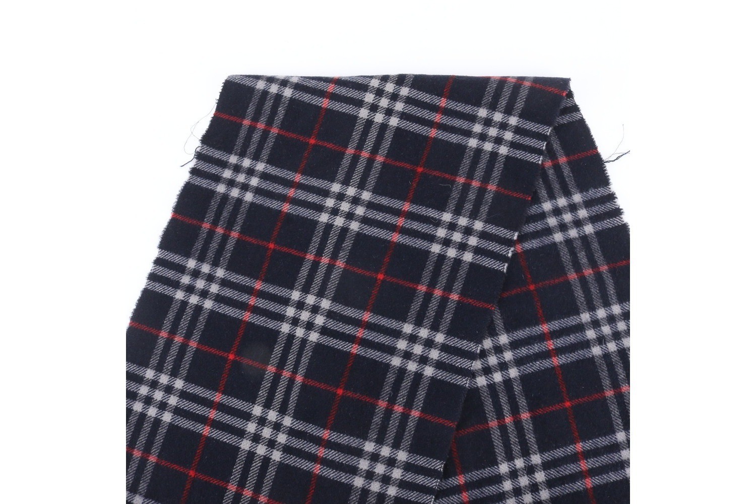 Cashmere check pattern scarf — view 5
