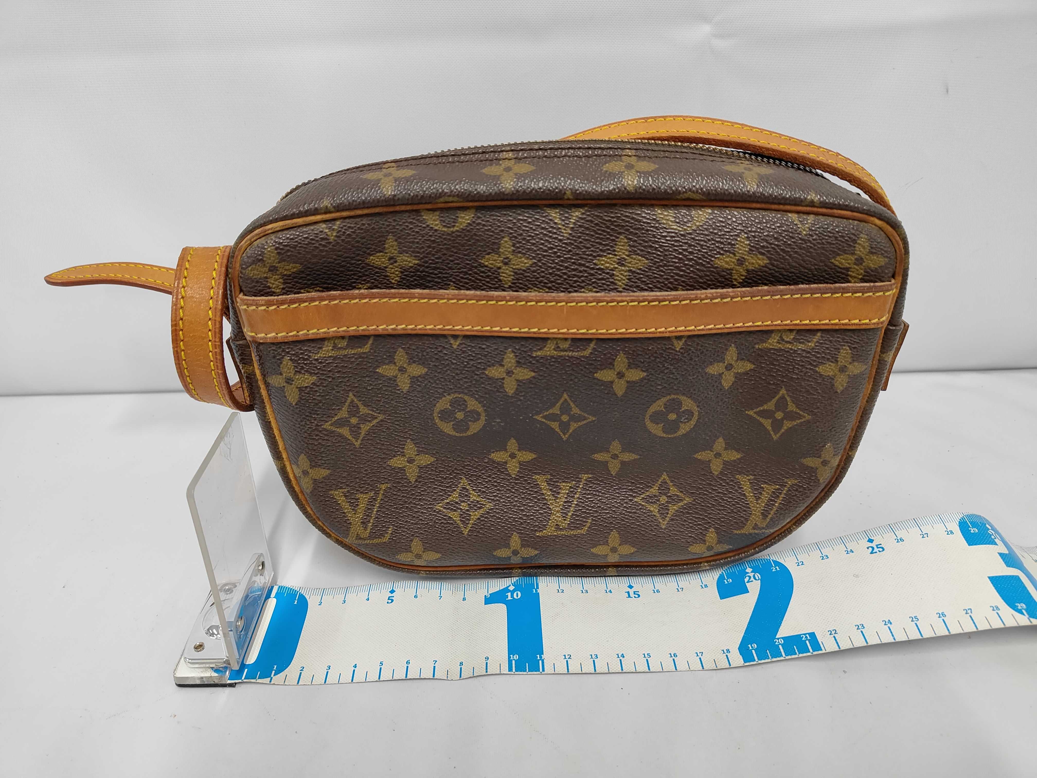 Monogram Jeune Fille PM M51227 Brown PVC Leather Shoulder Bag — view 2