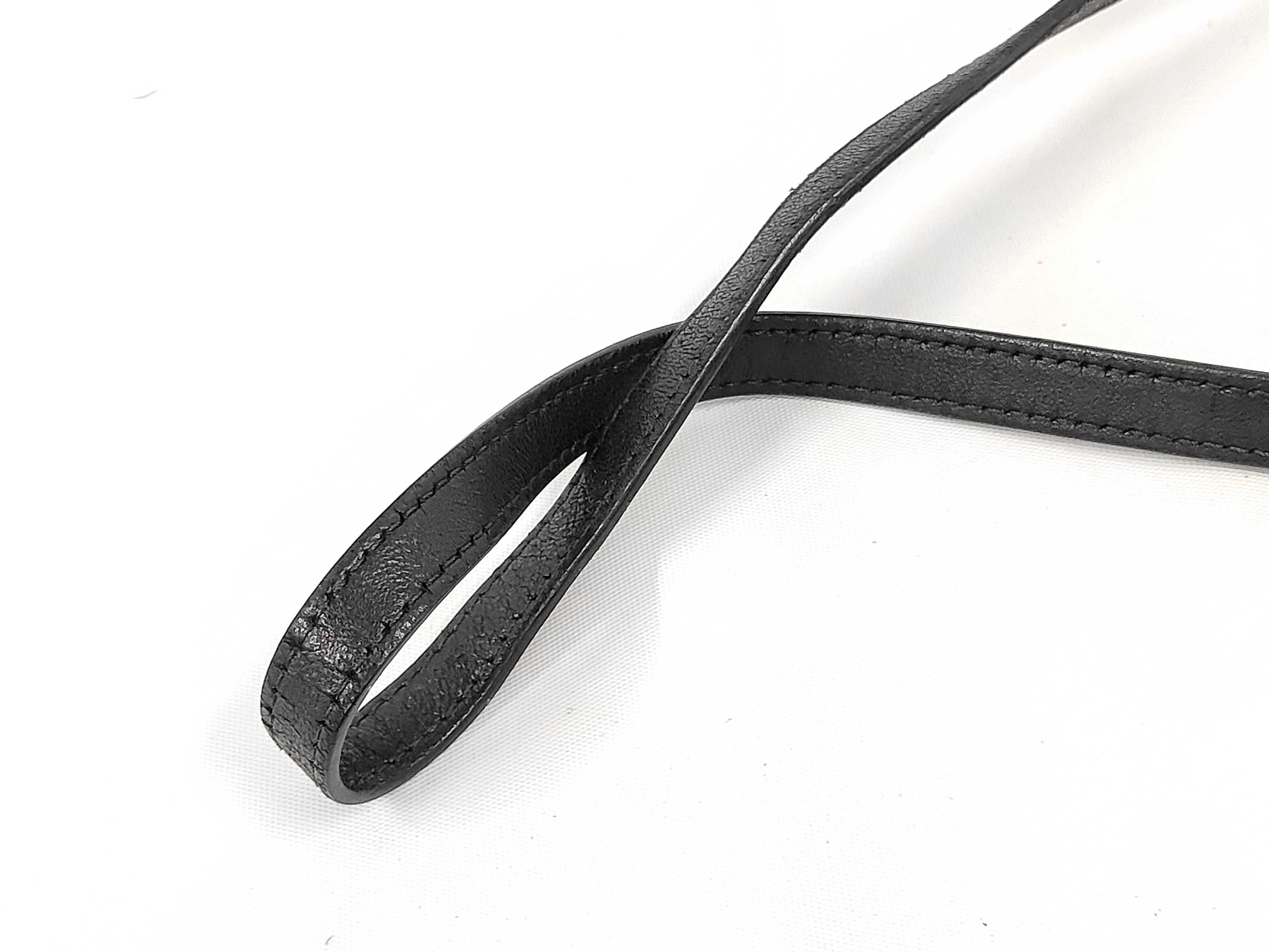 Leather Trio Small Shoulder Bag, Black Shoulder Bag — view 5