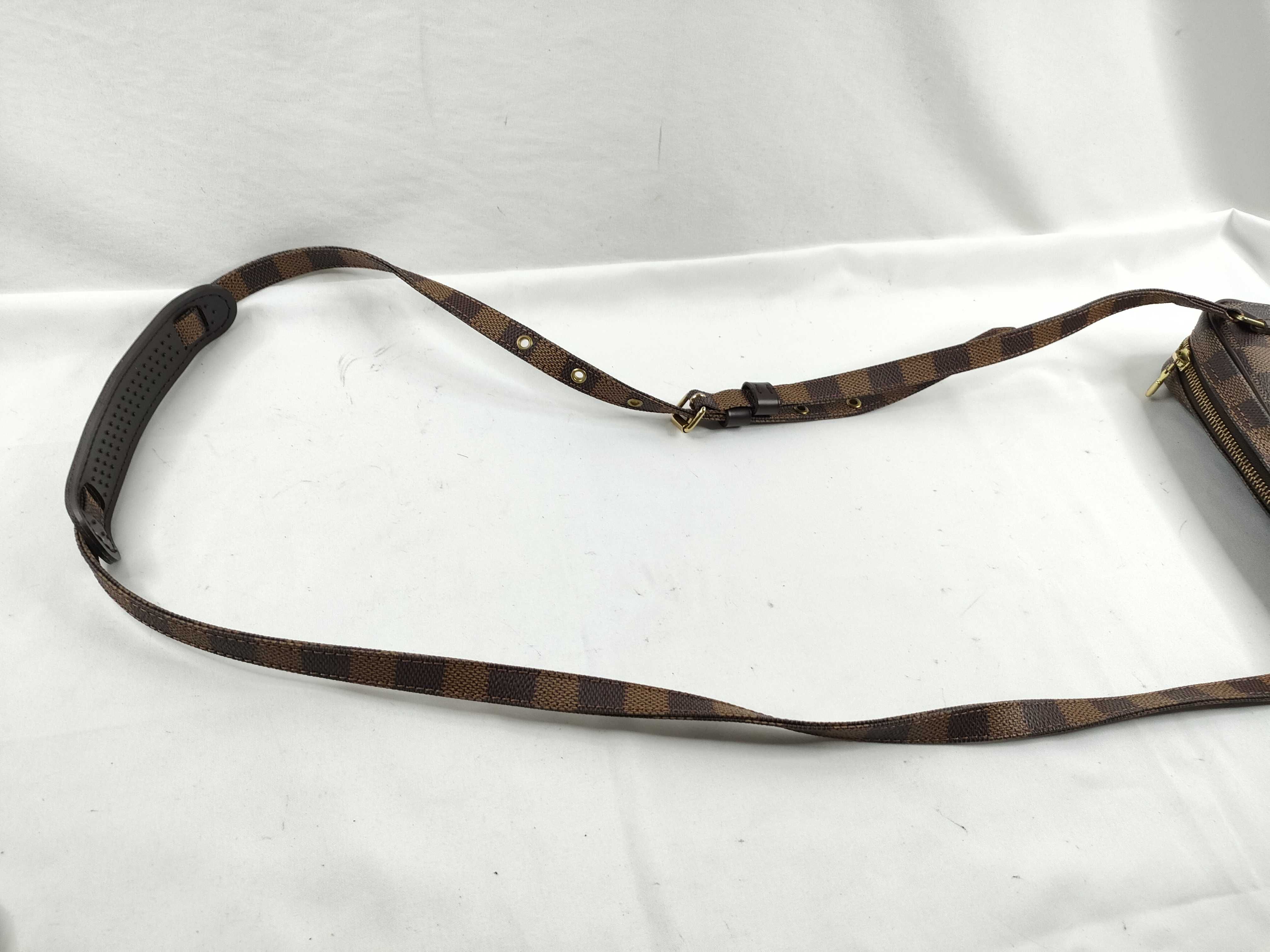 Damier Pochette Marly Bandoulière N51828 TH4077 Brown Shoulder Bag — view 6