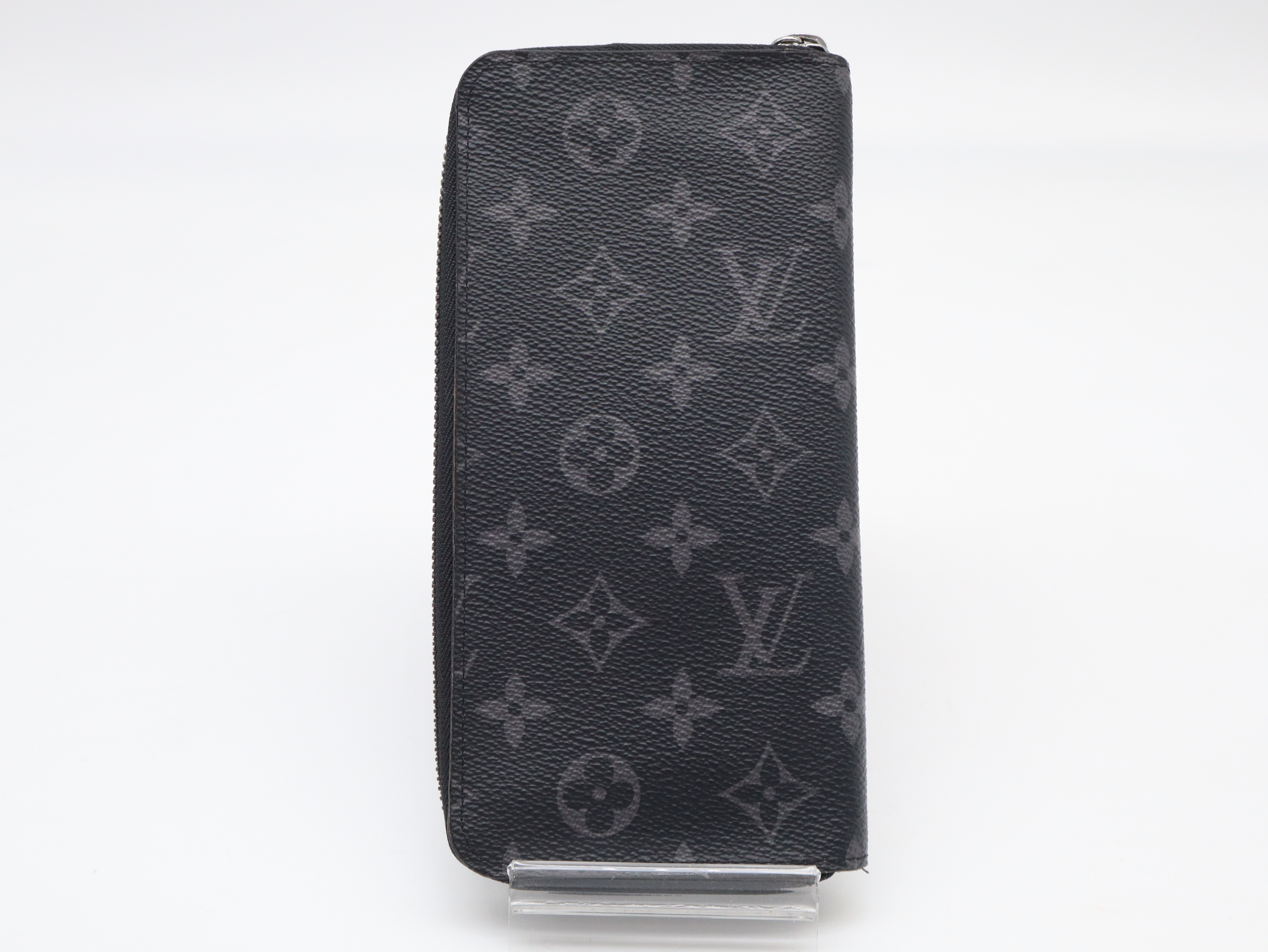M62295 Monogram Eclipse Zippy Wallet Vertical, RFID tested, with box and dust bag. — view 2