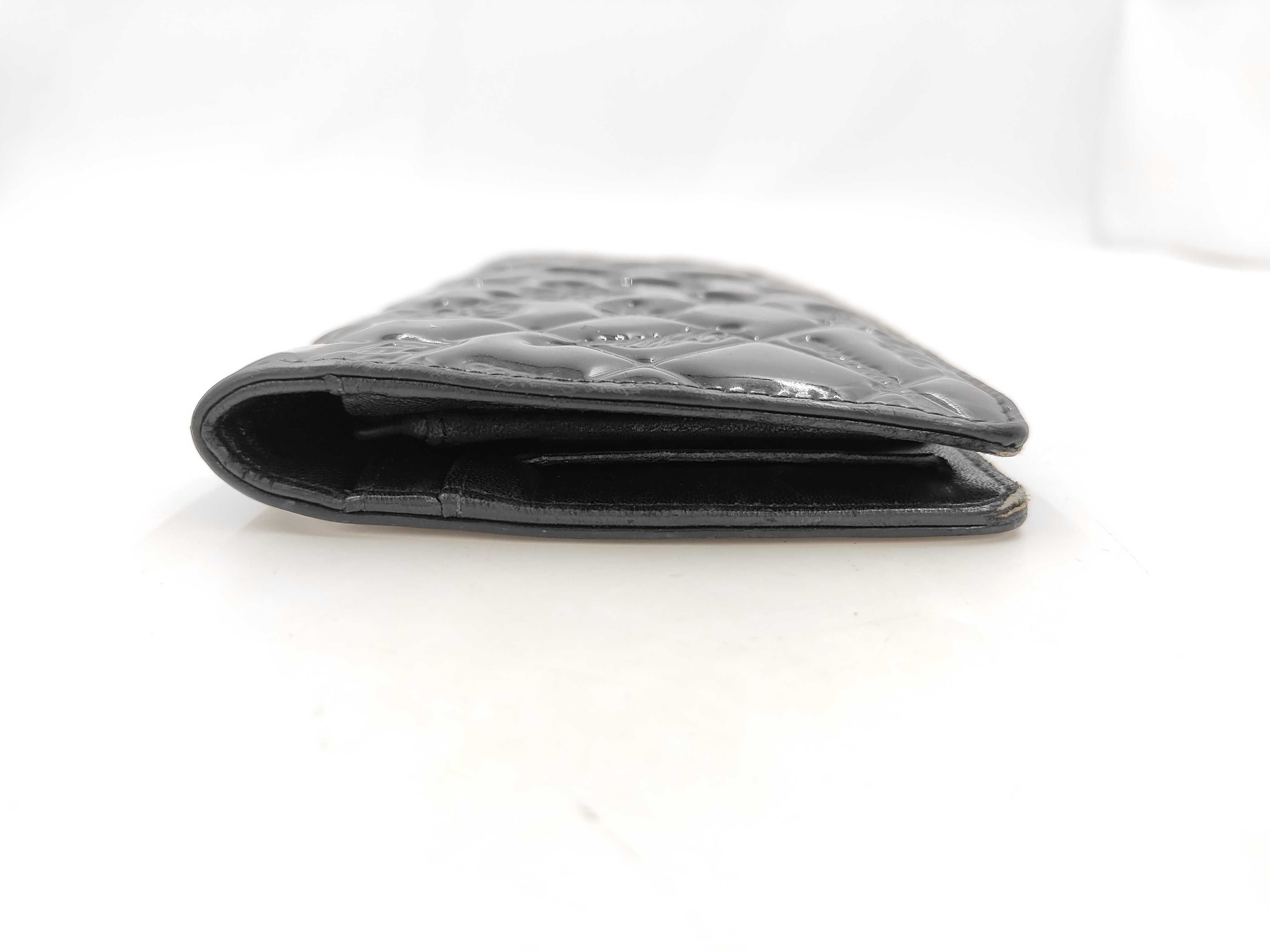 Icon Wallet, Patent Leather, Black Wallet — view 12