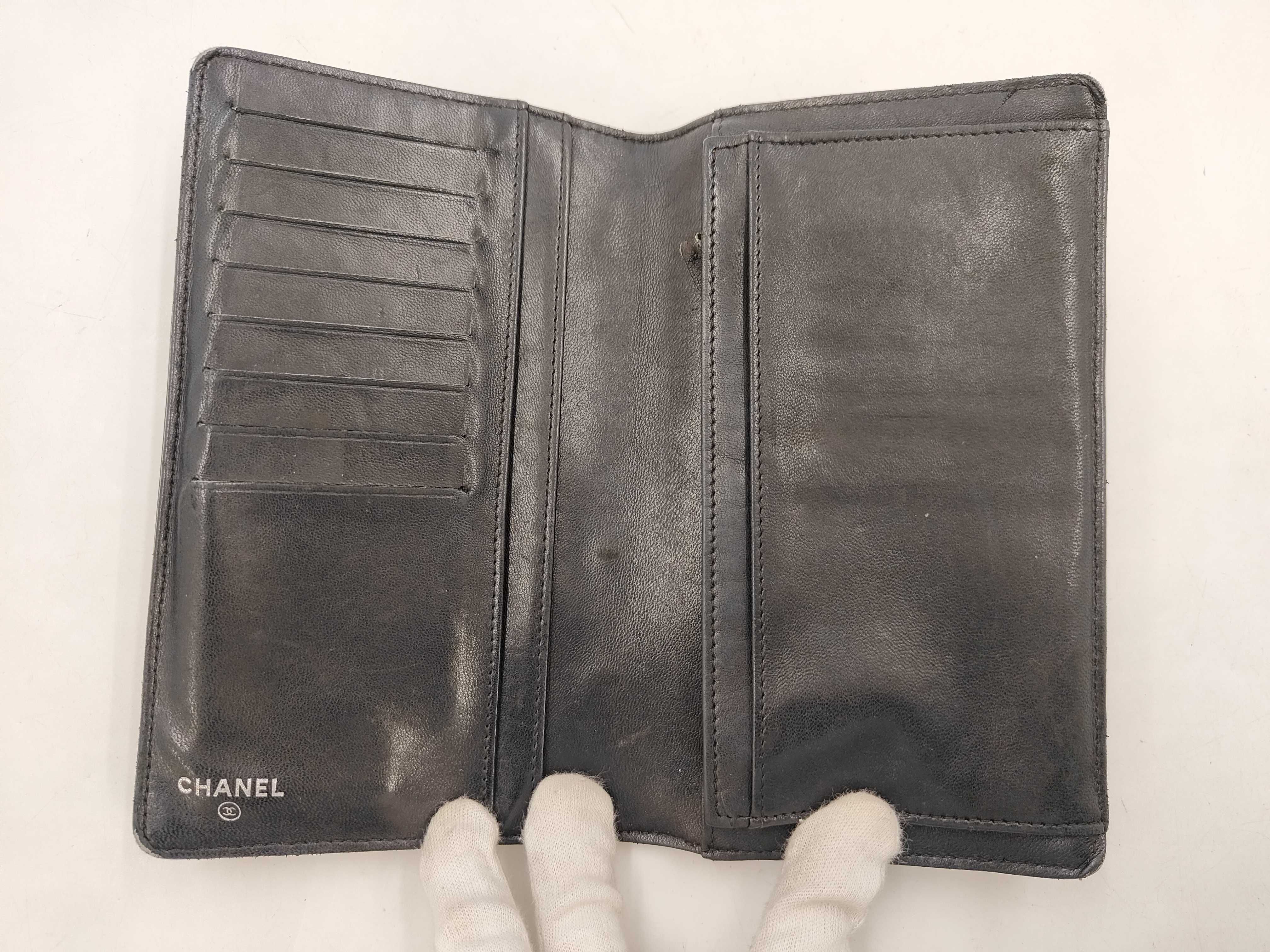 Icon Wallet, Patent Leather, Black Wallet — view 3