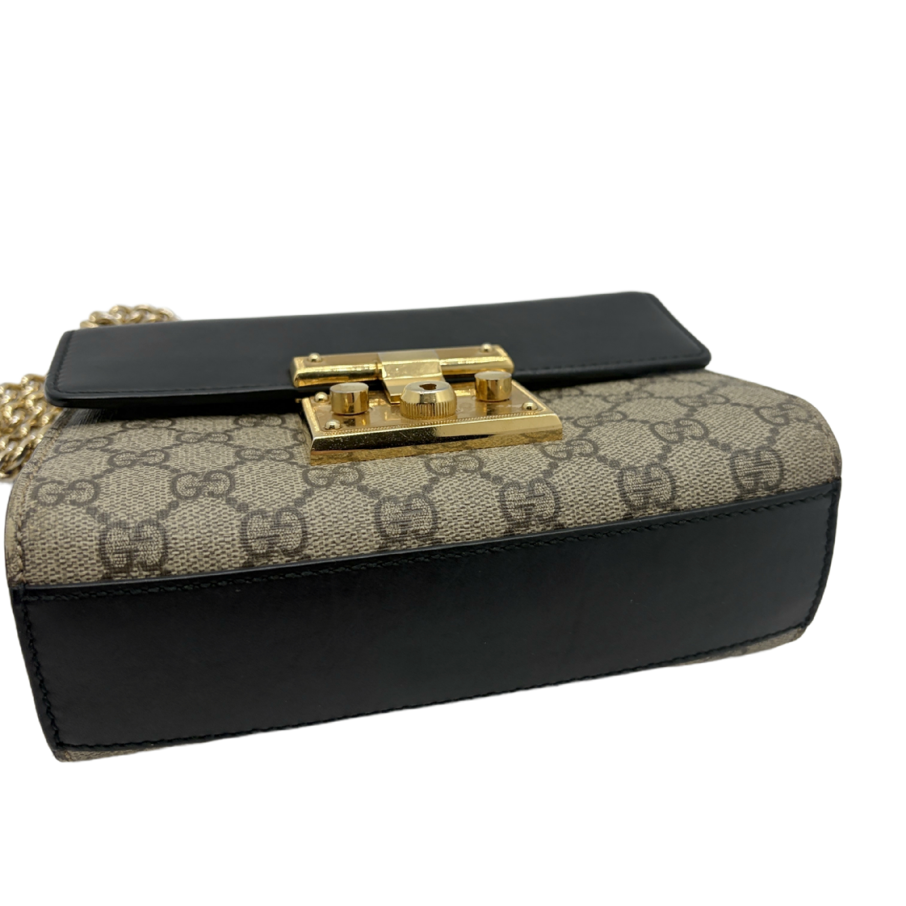 GG Supreme Padlock Chain Shoulder Bag — view 5