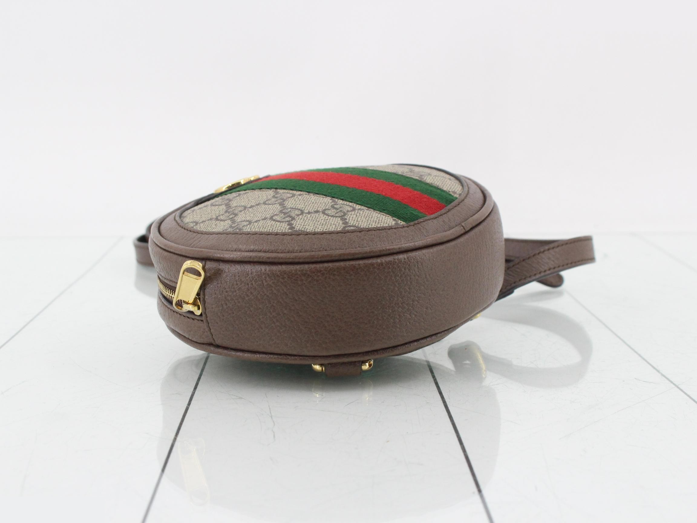 GG Supreme Ophidia Round Chain Shoulder Bag — view 5