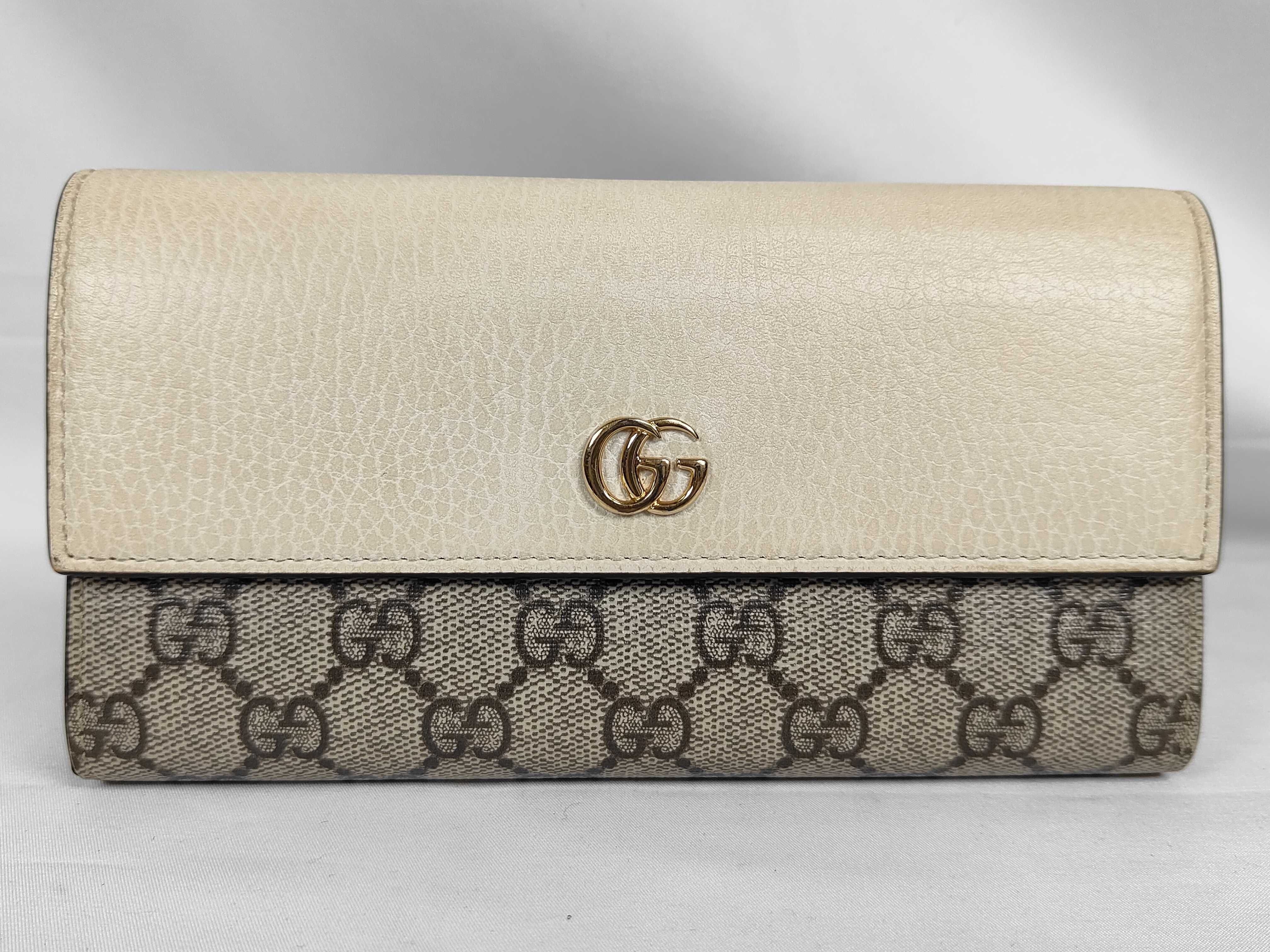 GG Supreme Continental Long Wallet