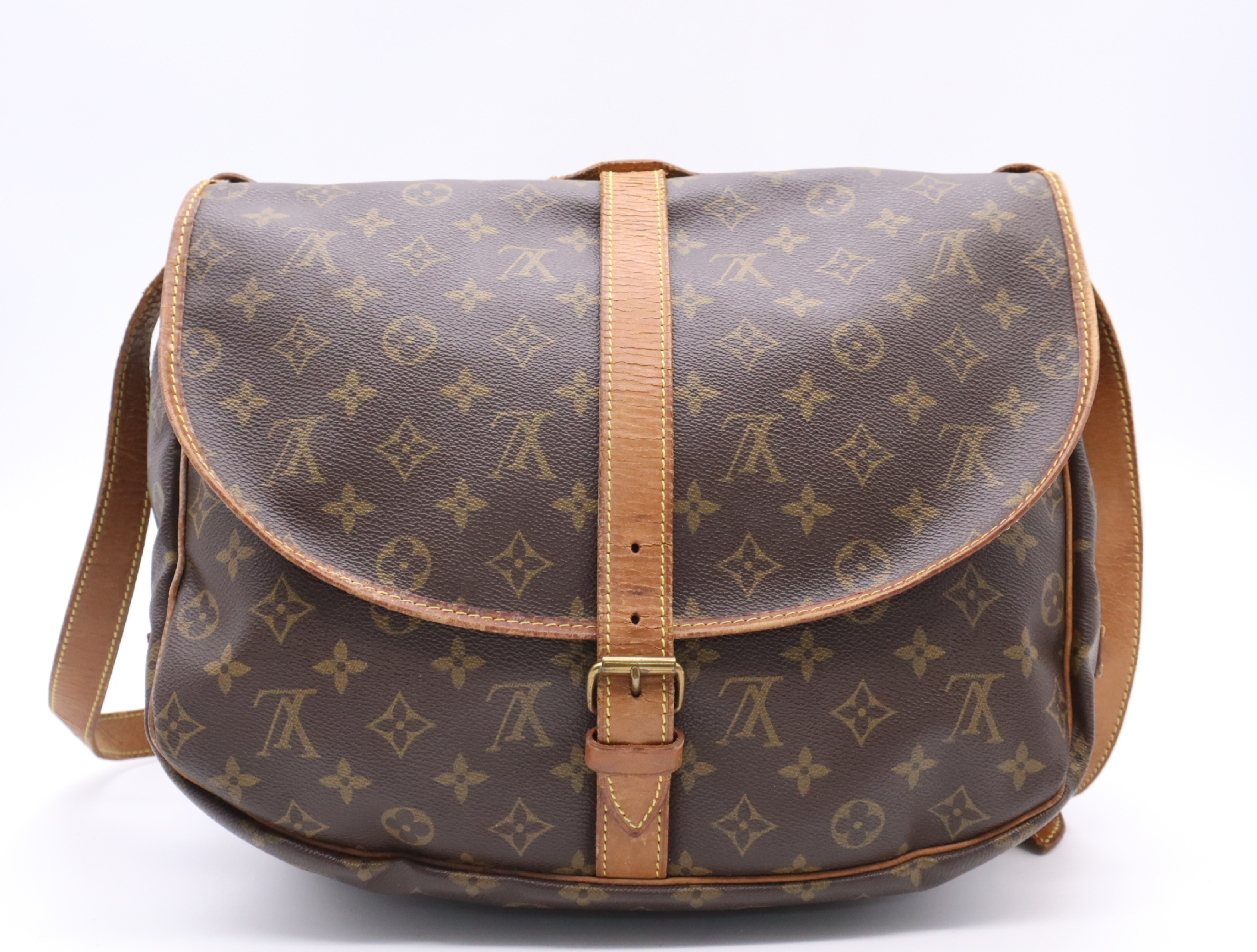 M42254 Monogram Saumur 35 Shoulder Bag — view 2
