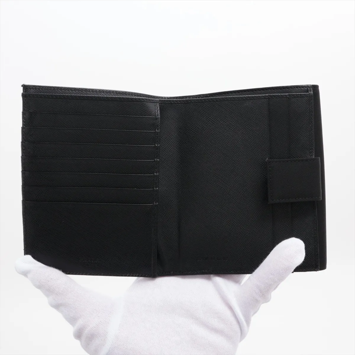 Tessuto M172 Nylon Compact Wallet Black — view 4