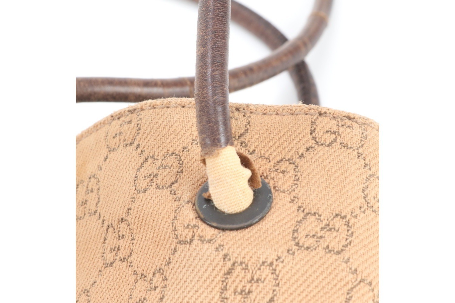 GG Canvas 101341 Leather Shoulder Bag, Tote Bag — view 11