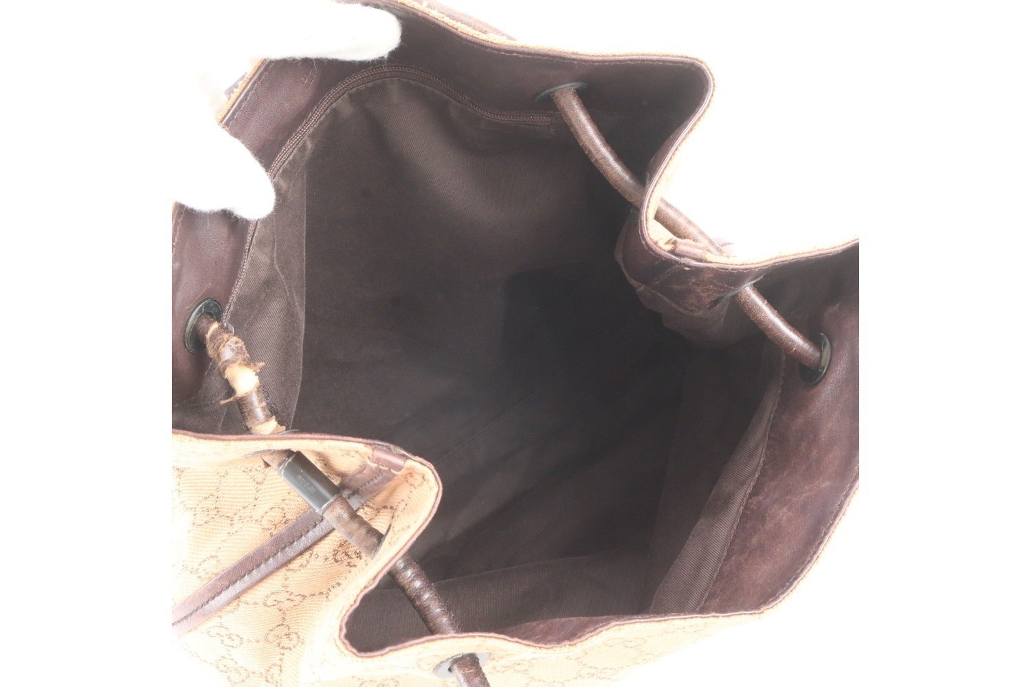 GG Canvas 101341 Leather Shoulder Bag, Tote Bag — view 7