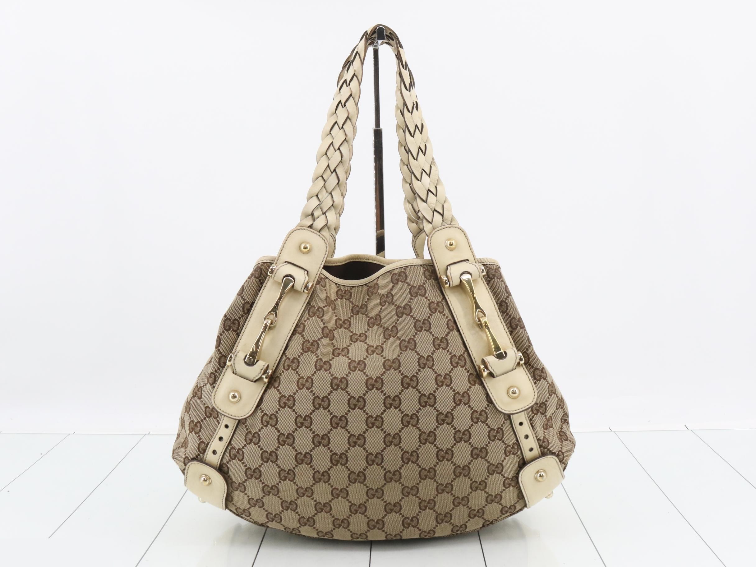 GG Canvas Horsebit Shoulder Bag — view 2