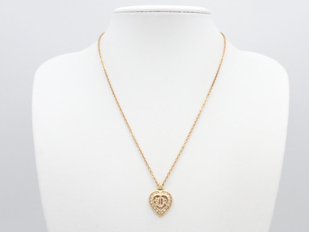 Gold necklace, chain approximately 44cm — view 3