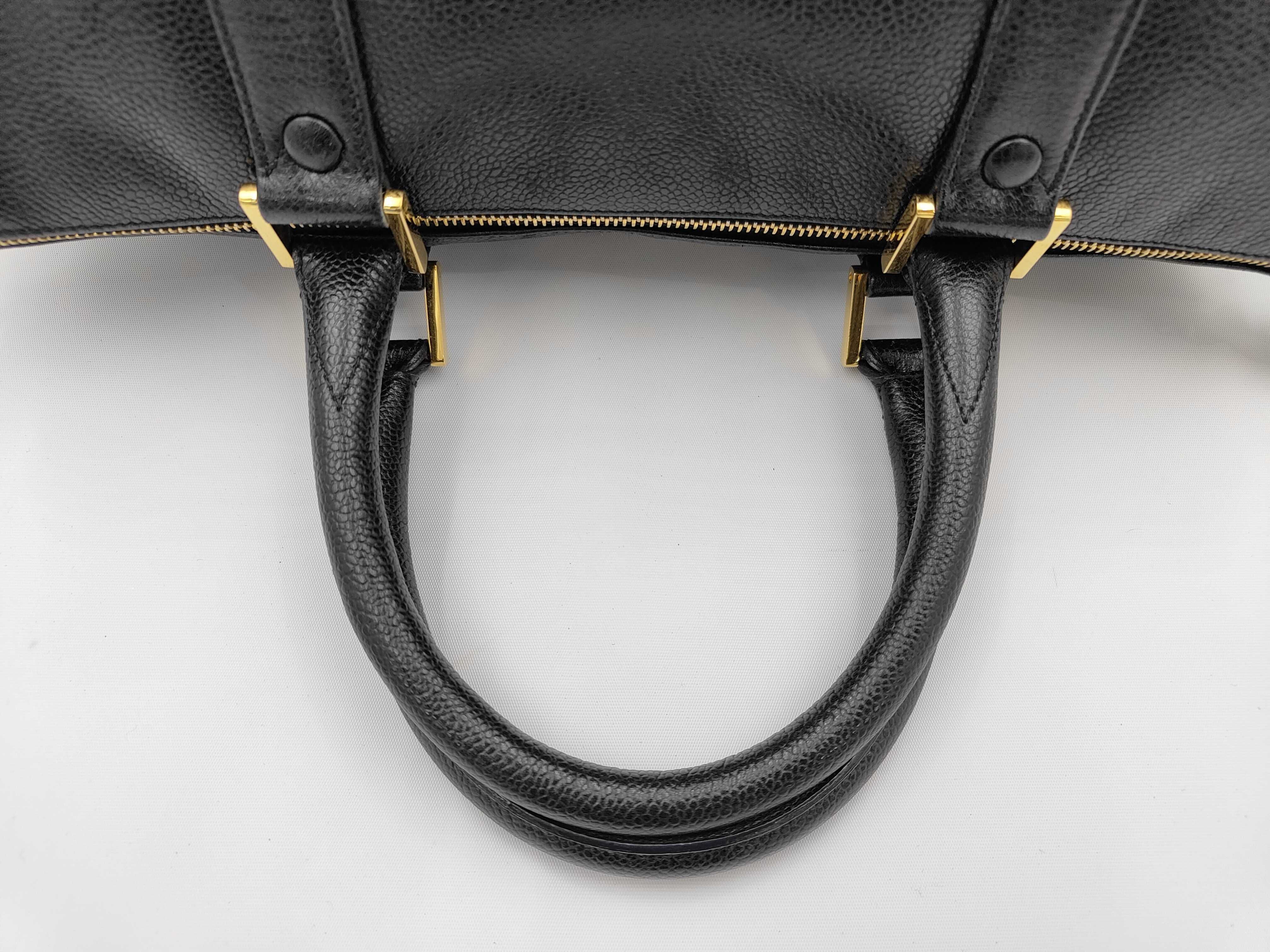 handbag, caviar leather handbag — view 3