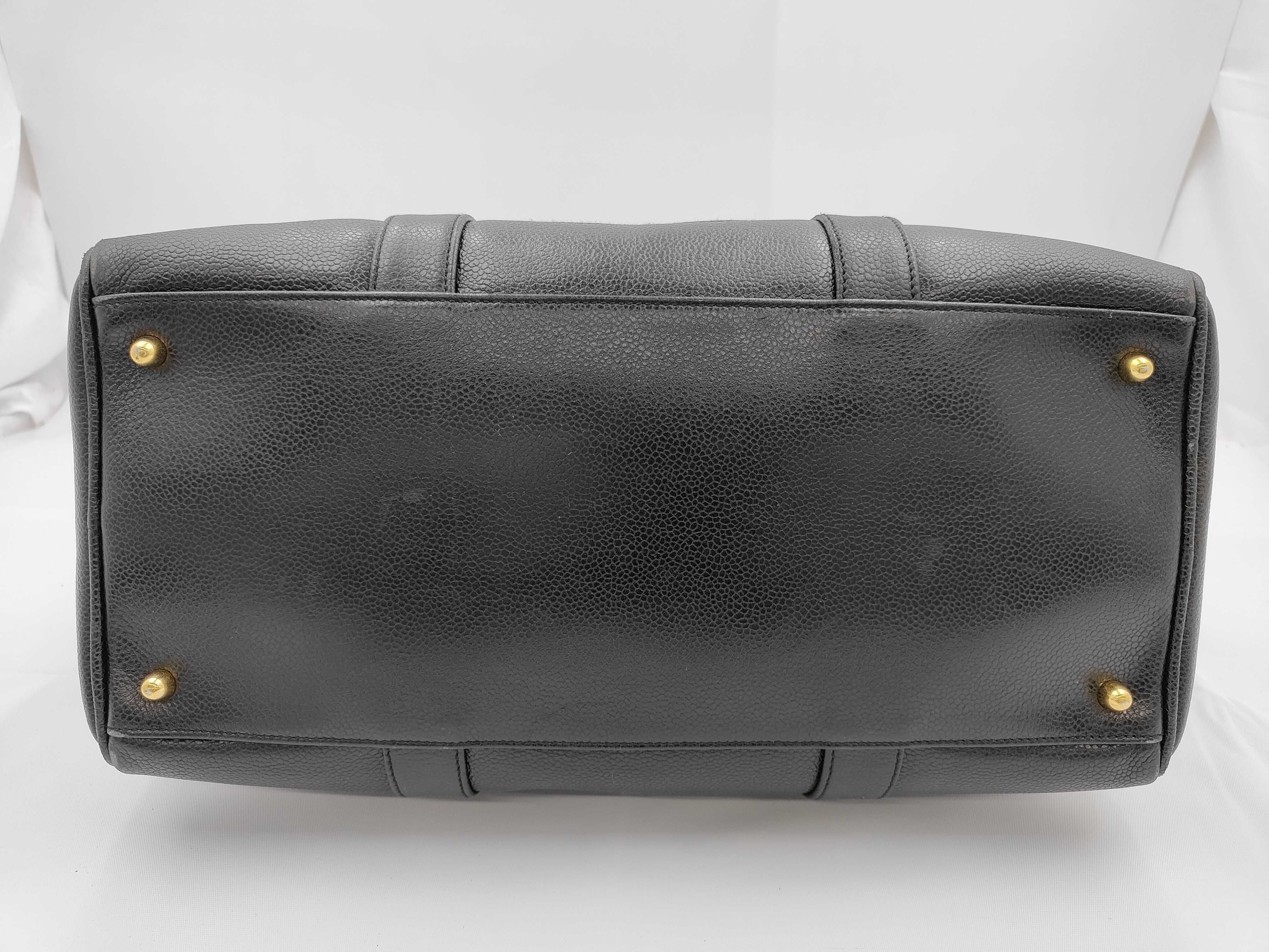 handbag, caviar leather handbag — view 5