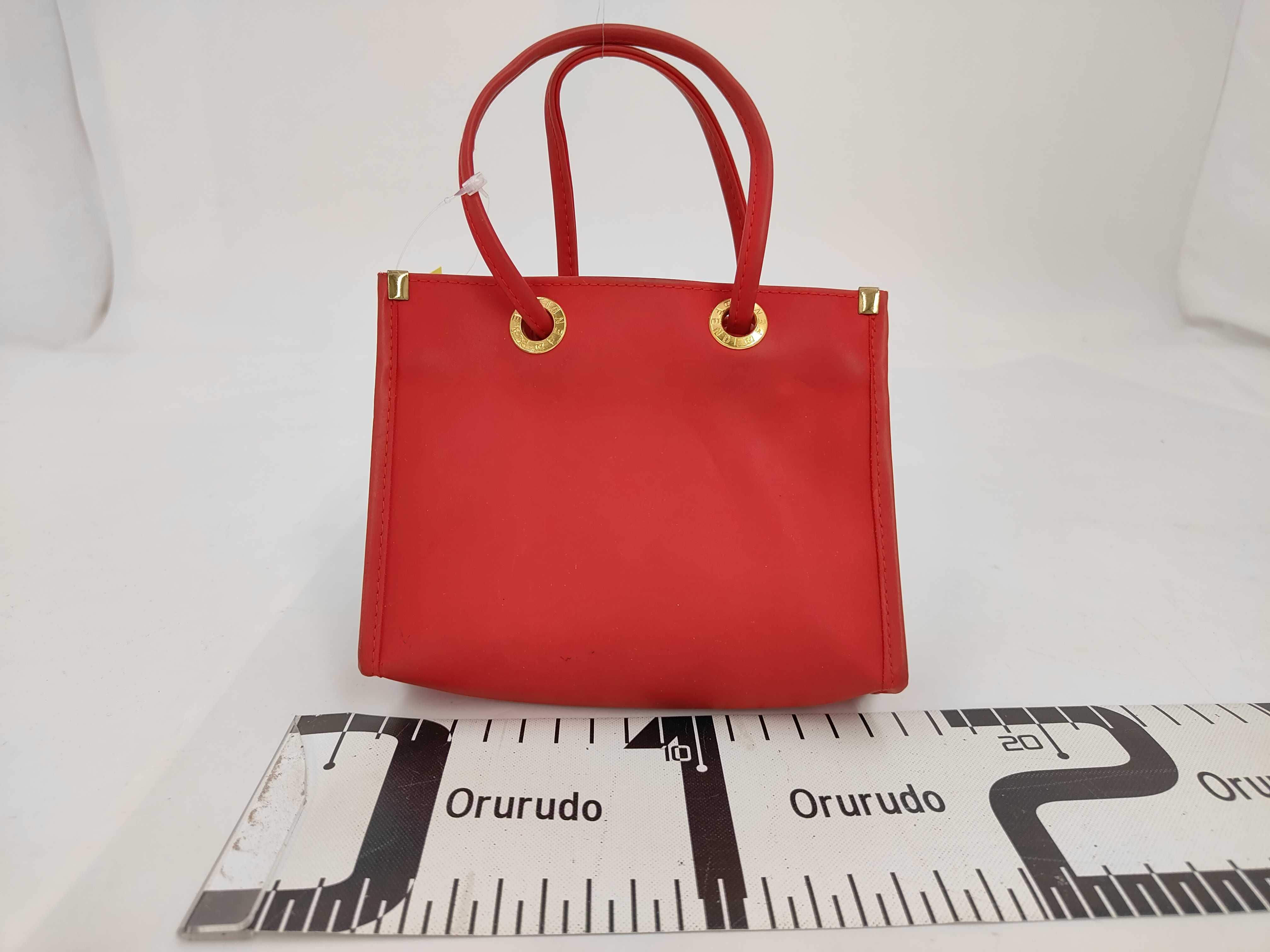 Fazzuolo Nylon Mini Bag, Red Handbag — view 2