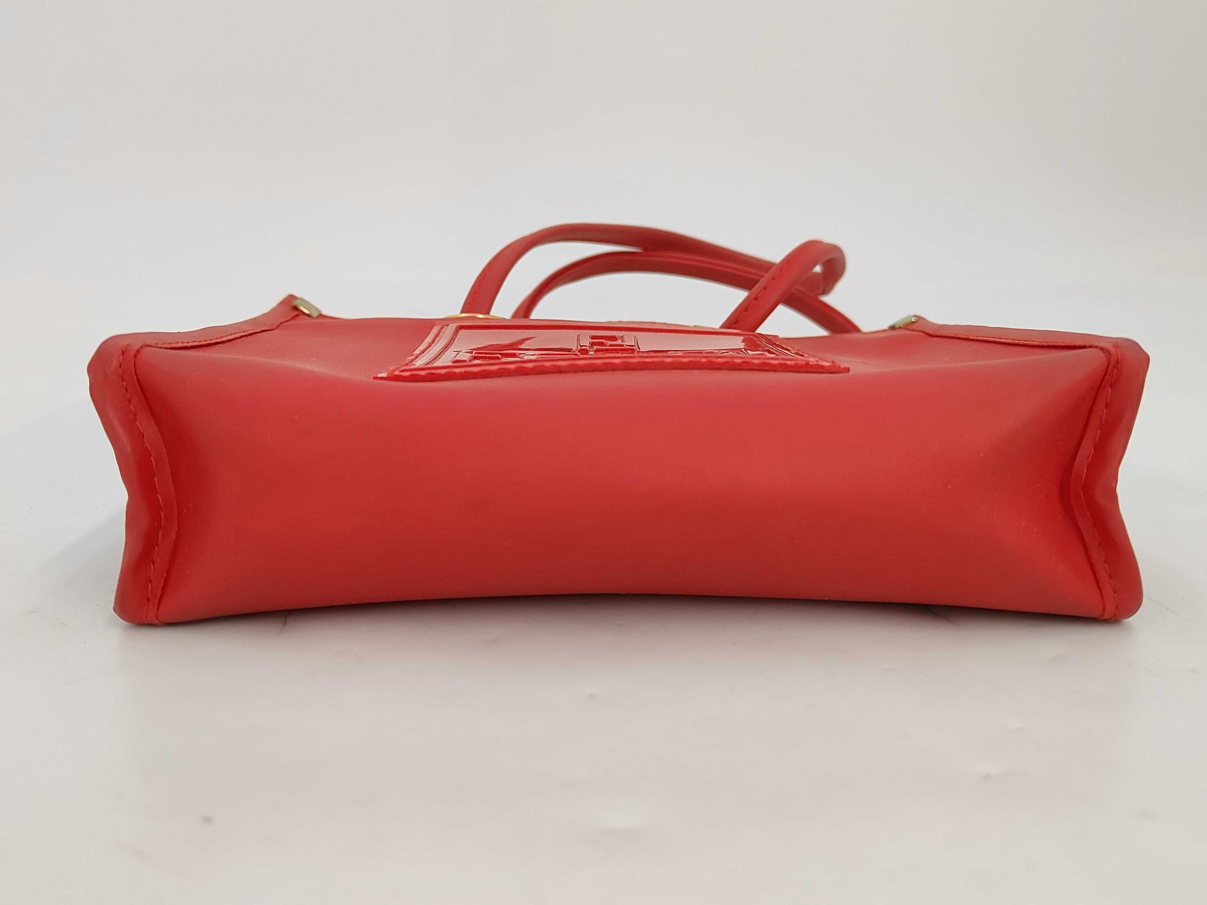 Fazzuolo Nylon Mini Bag, Red Handbag — view 4