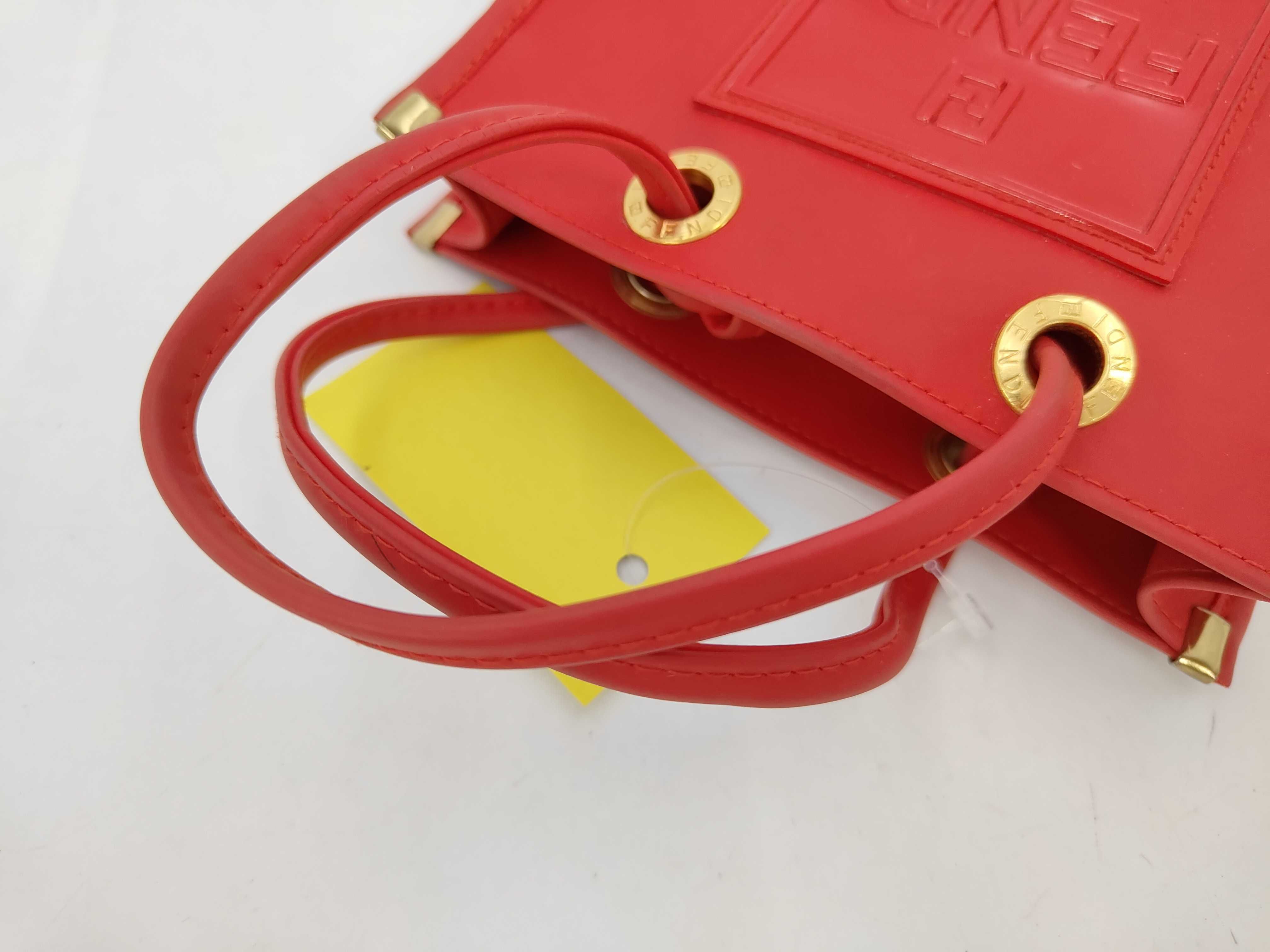 Fazzuolo Nylon Mini Bag, Red Handbag — view 5