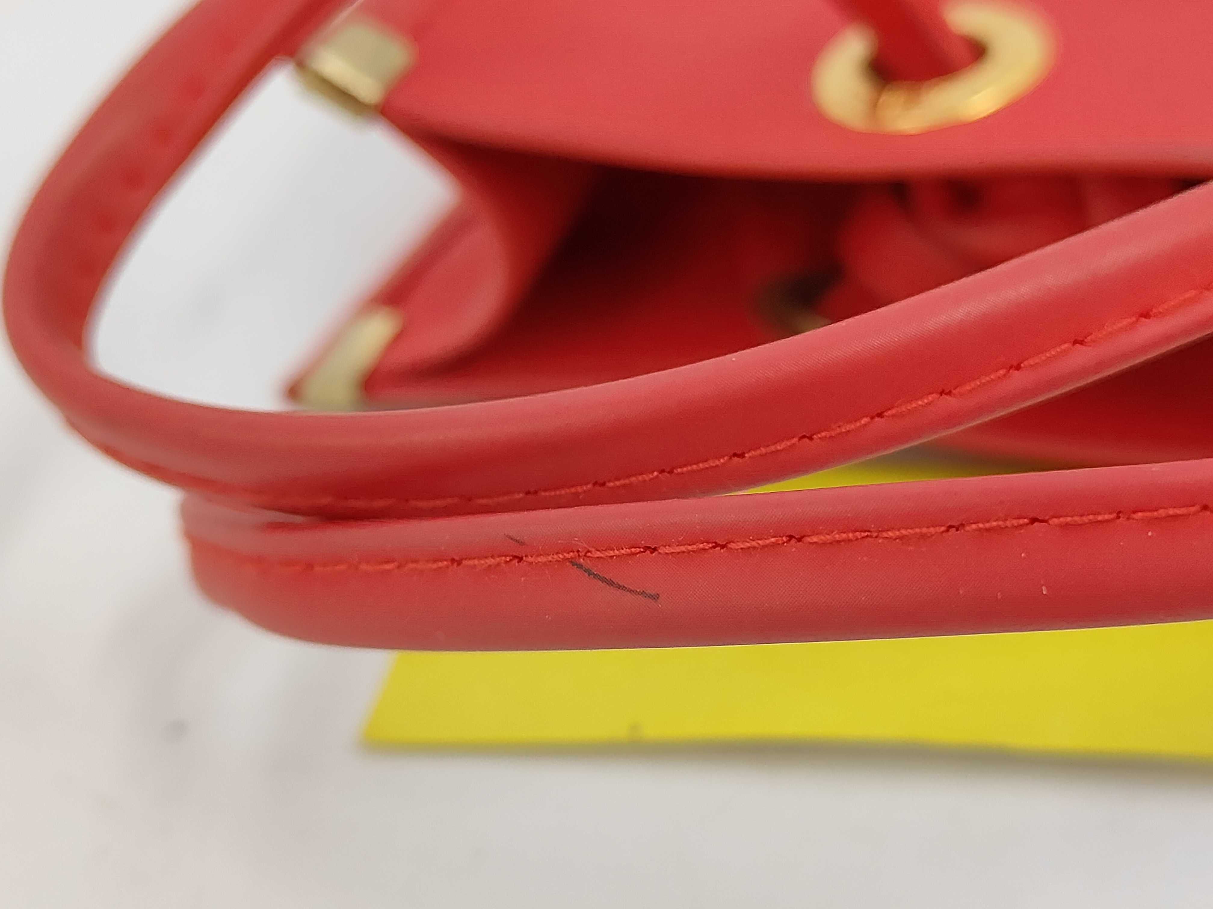 Fazzuolo Nylon Mini Bag, Red Handbag — view 7