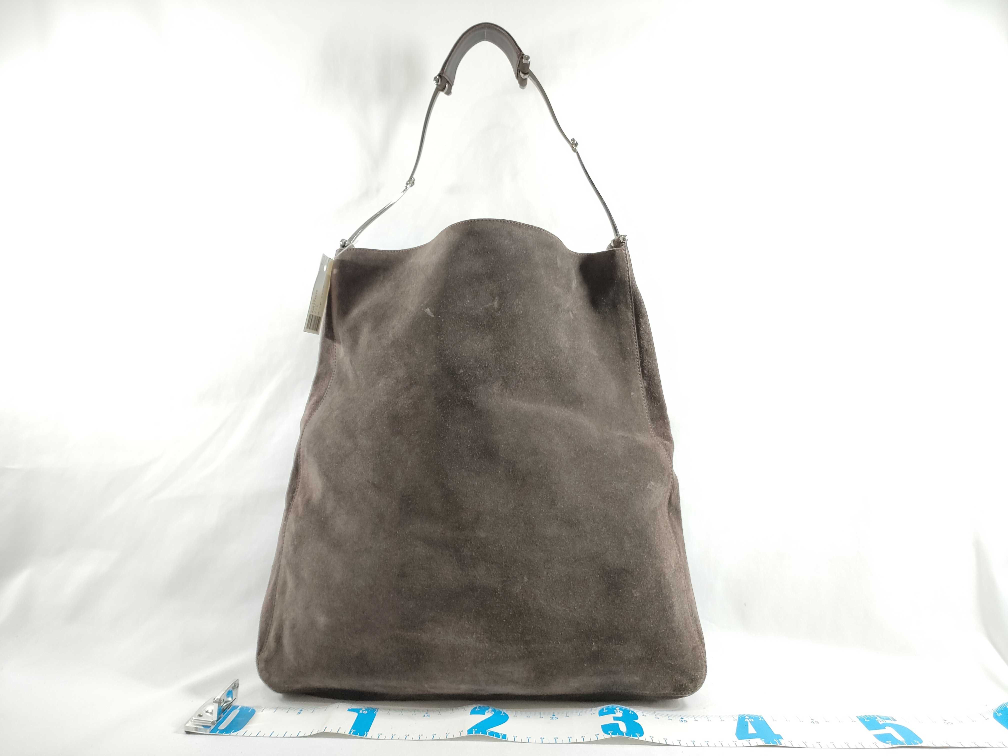 001 3185 Suede Tote Bag — view 2