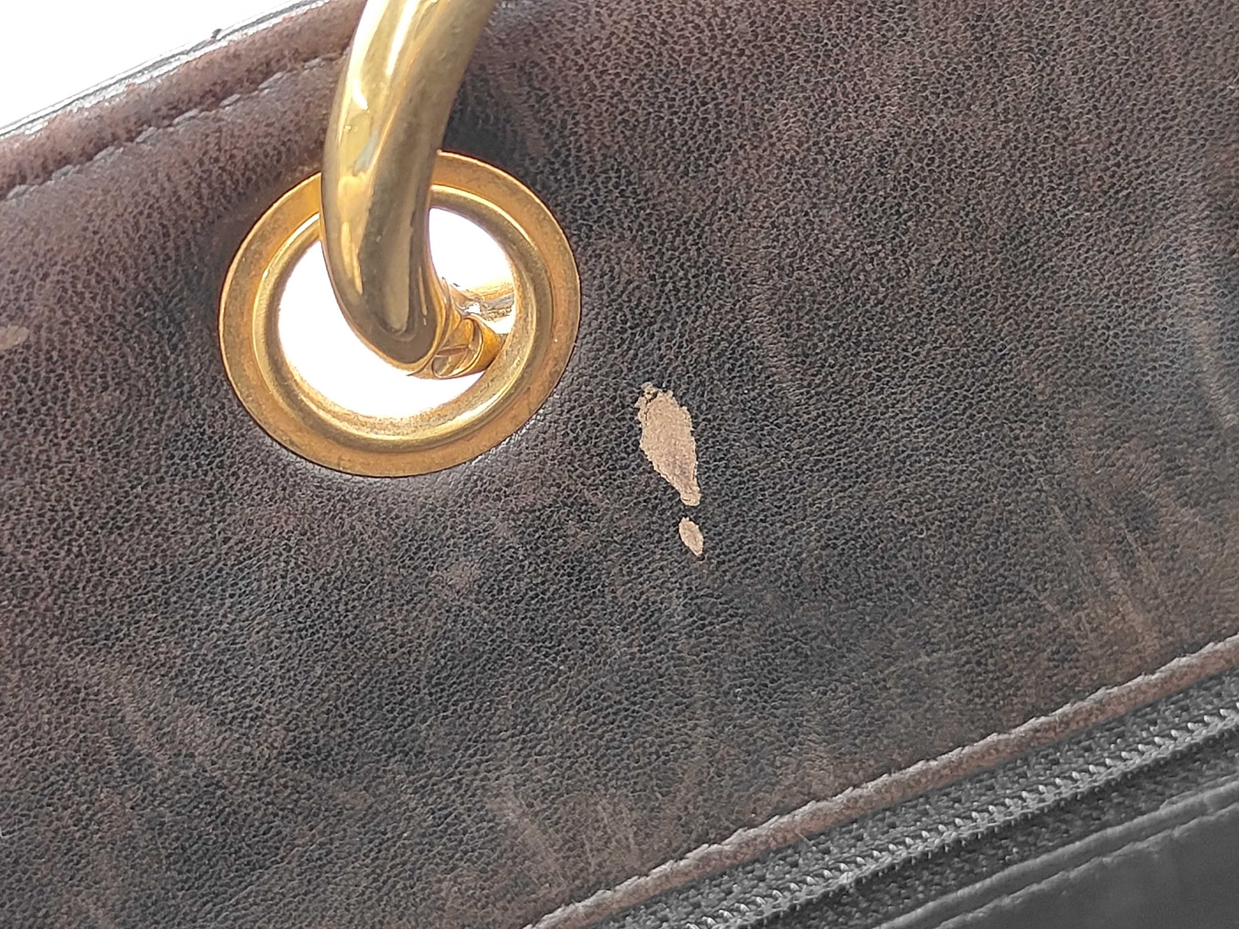 Matelassé Enamel Chain Tote Bag — view 13