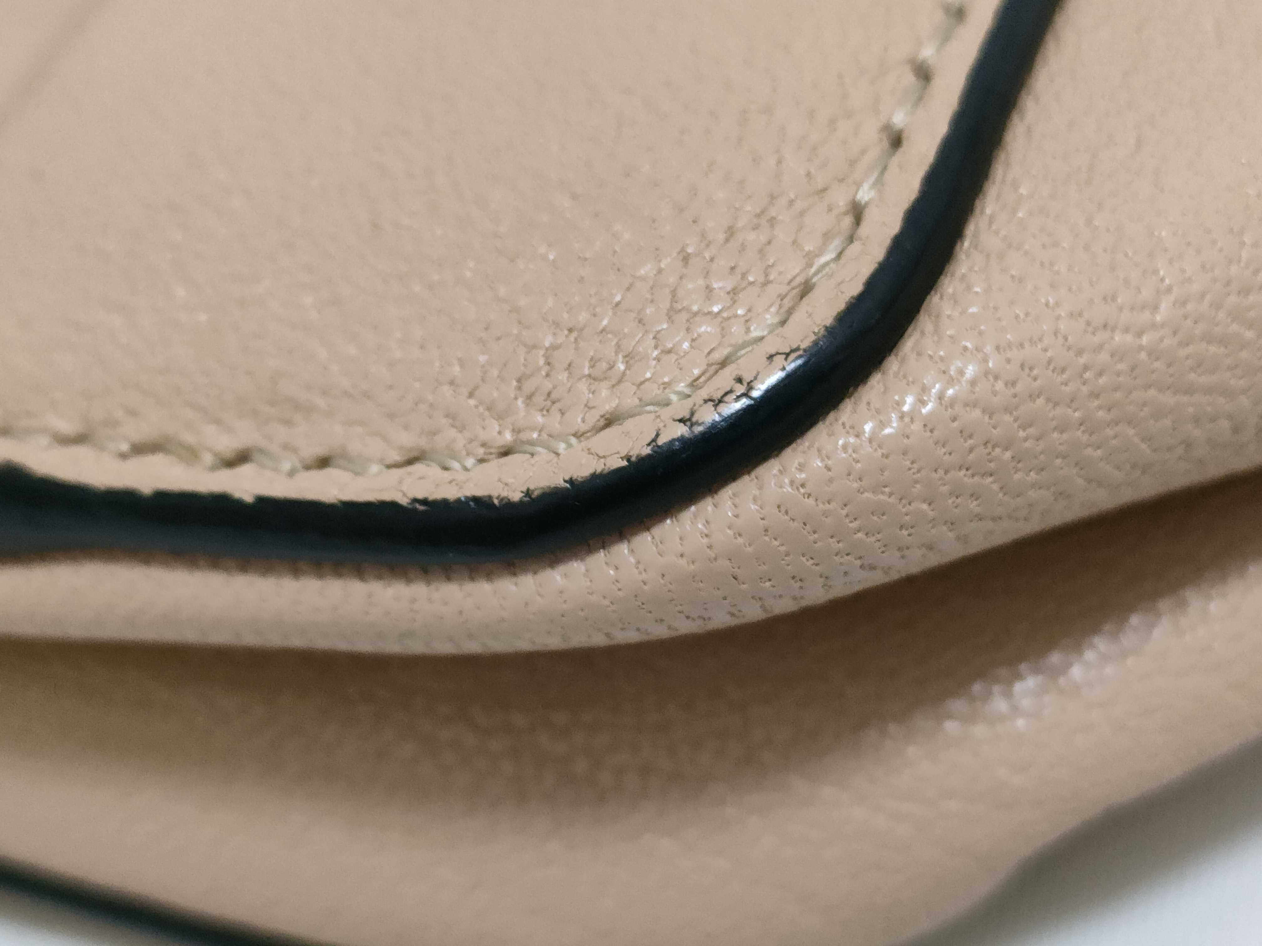 Elsie Chain Shoulder Bag, Beige — view 6