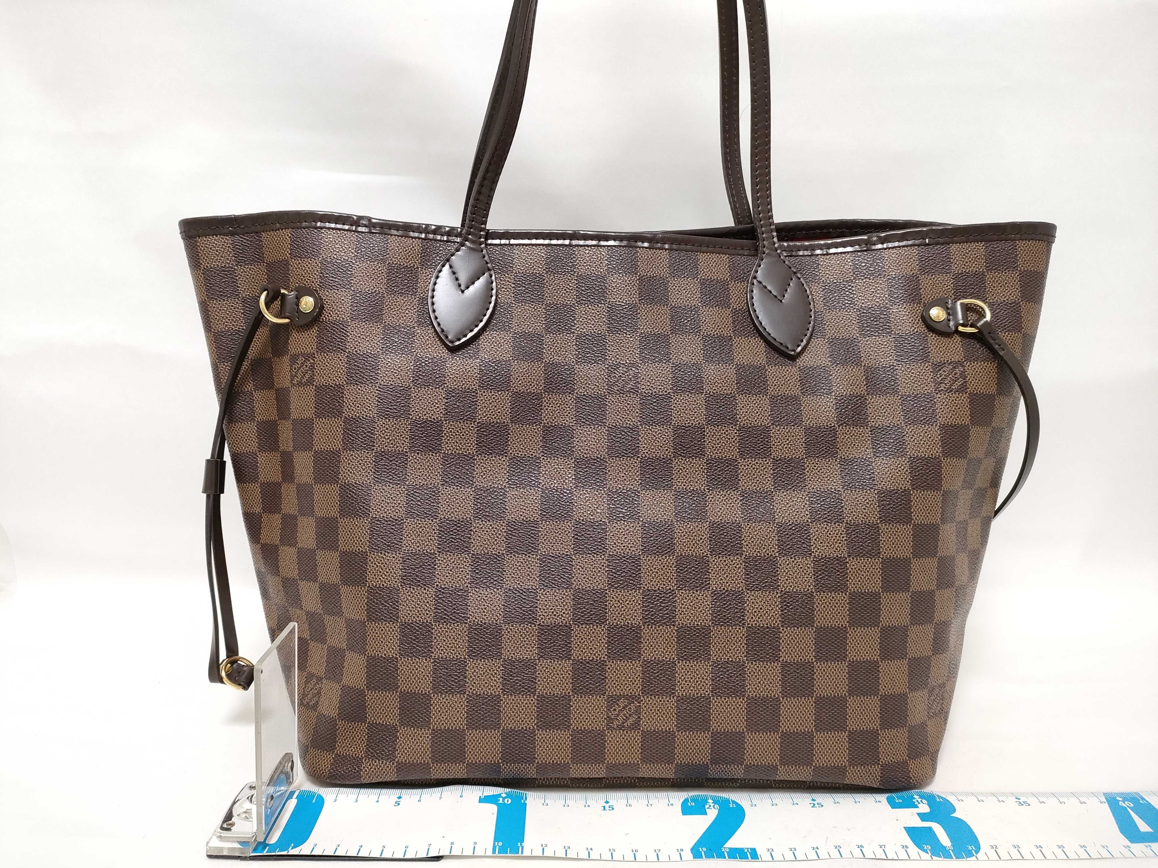 Damier Bag, Louis Vuitton Damier Neverfull MM (Old Model) Tote Bag — view 2