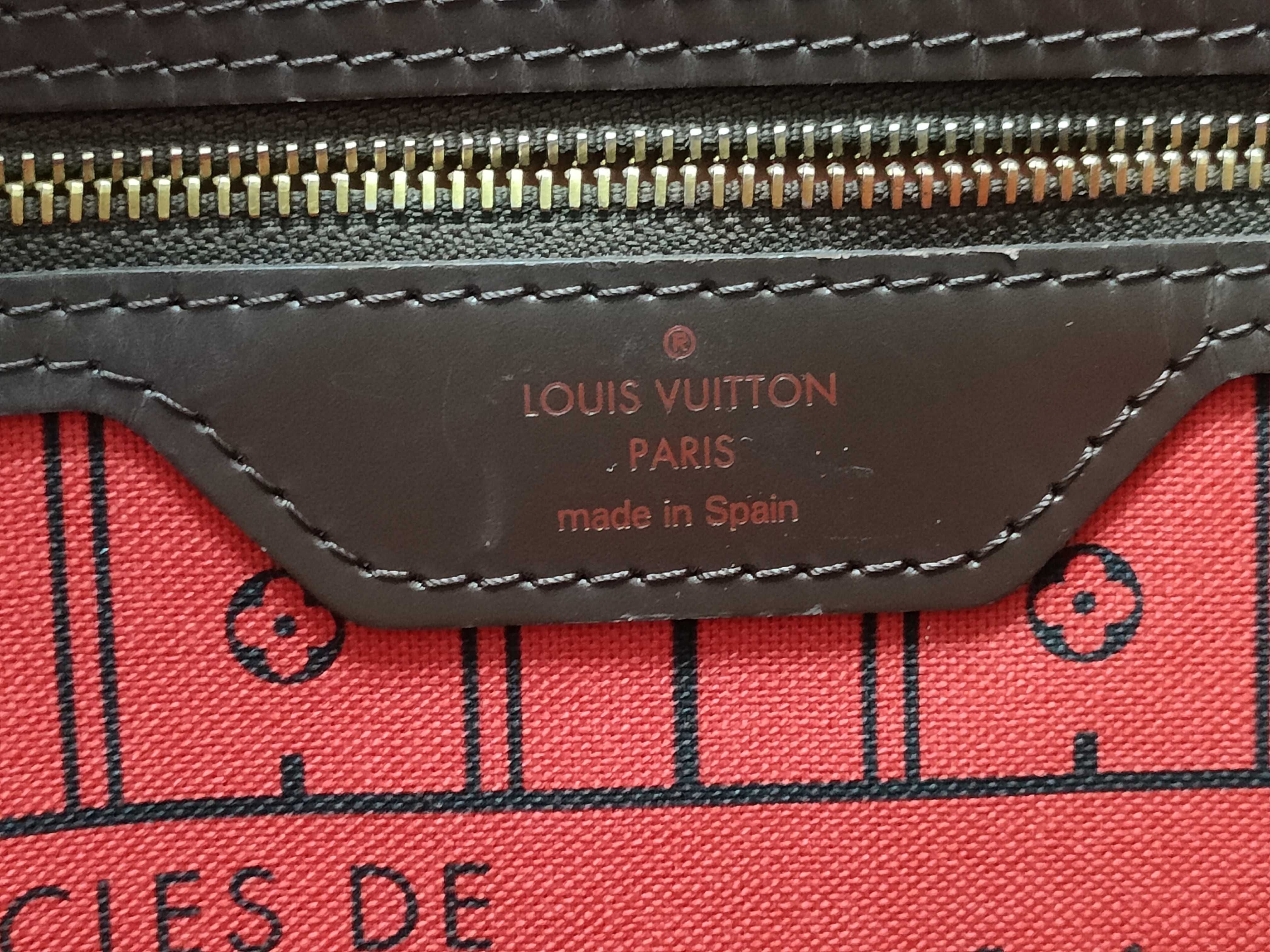Damier Bag, Louis Vuitton Damier Neverfull MM (Old Model) Tote Bag — view 11