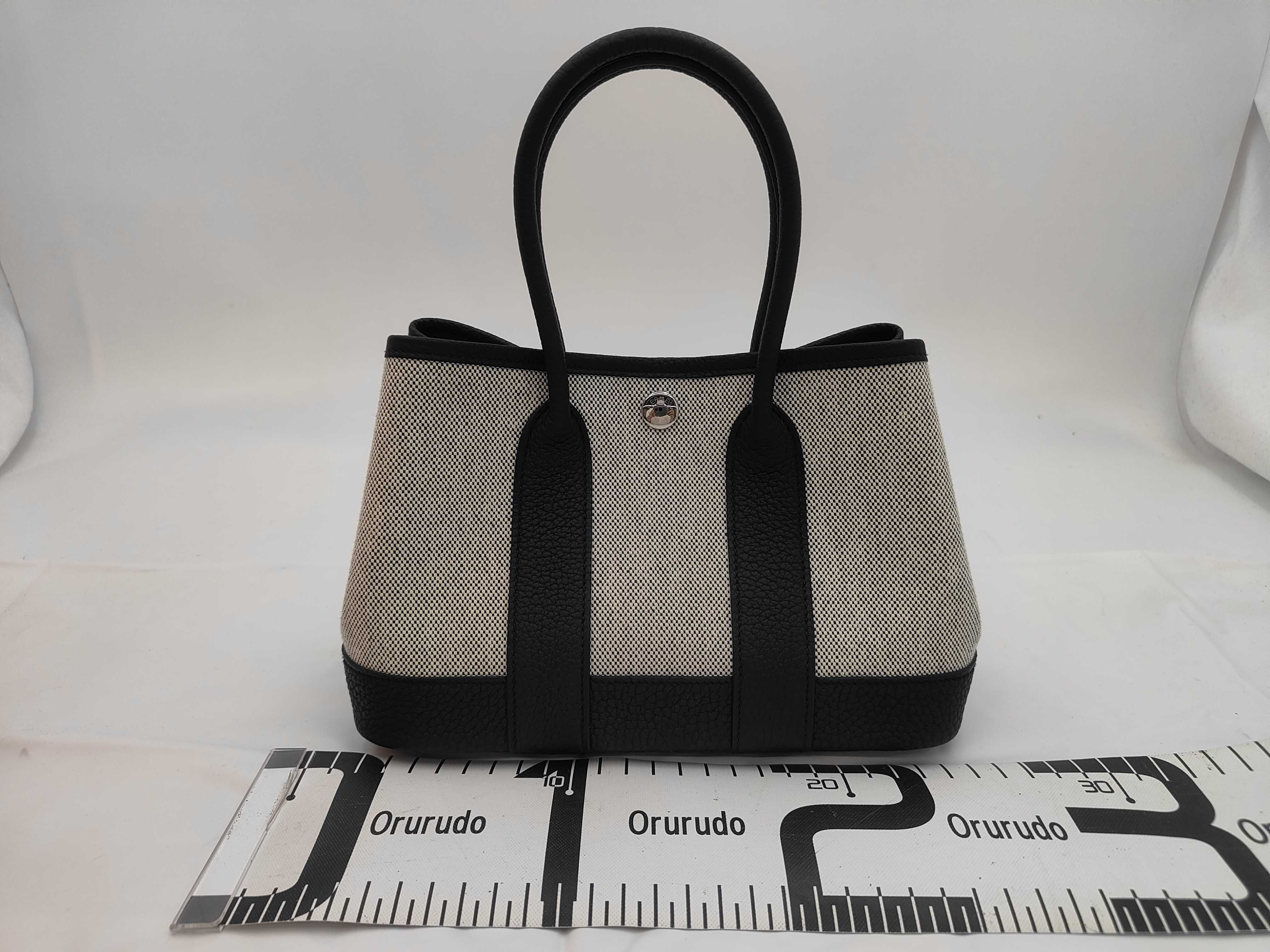 Neo Garden 23 Negonda Toile H Black SS K Stamp Handbag — view 2