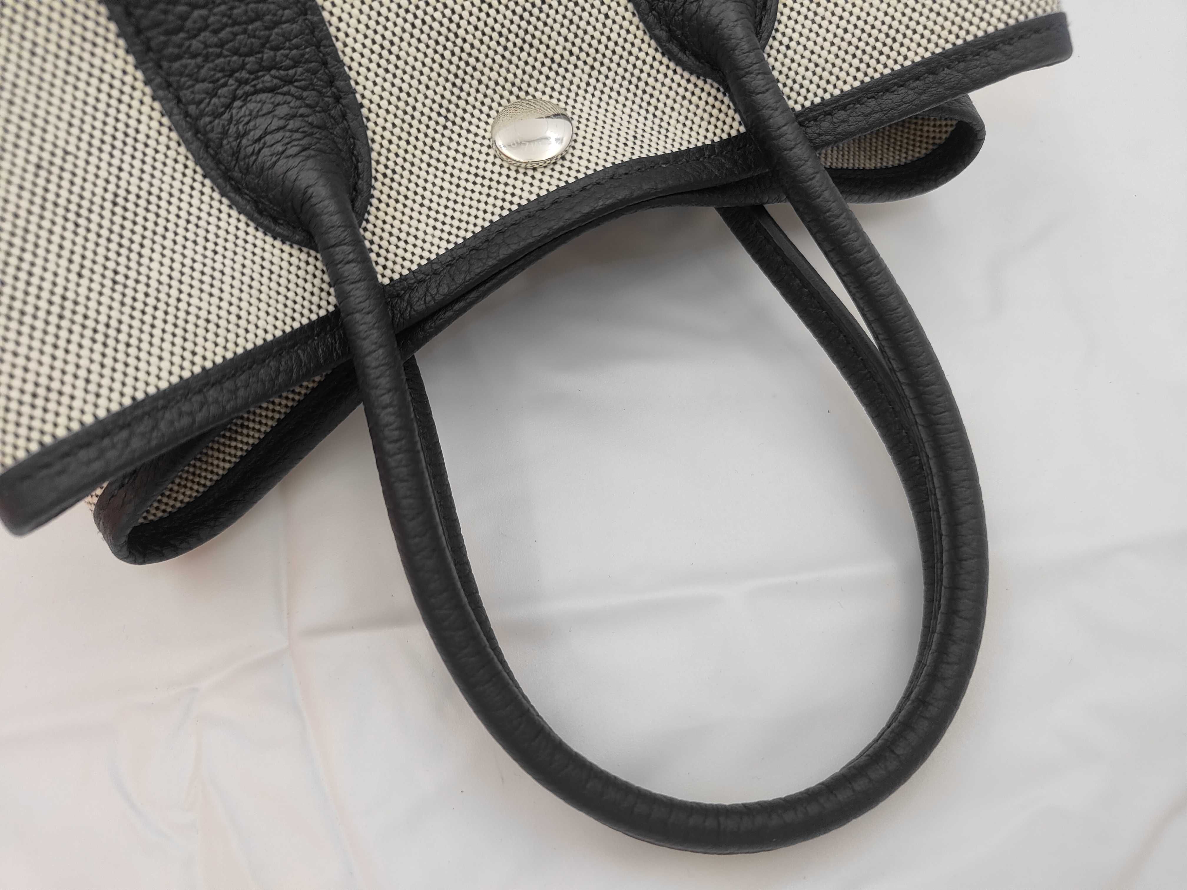 Neo Garden 23 Negonda Toile H Black SS K Stamp Handbag — view 3