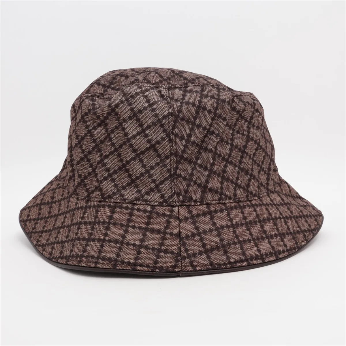 Bucket Hat, Size L, Polyamide, Brown, Shows signs of wear, — view 3
