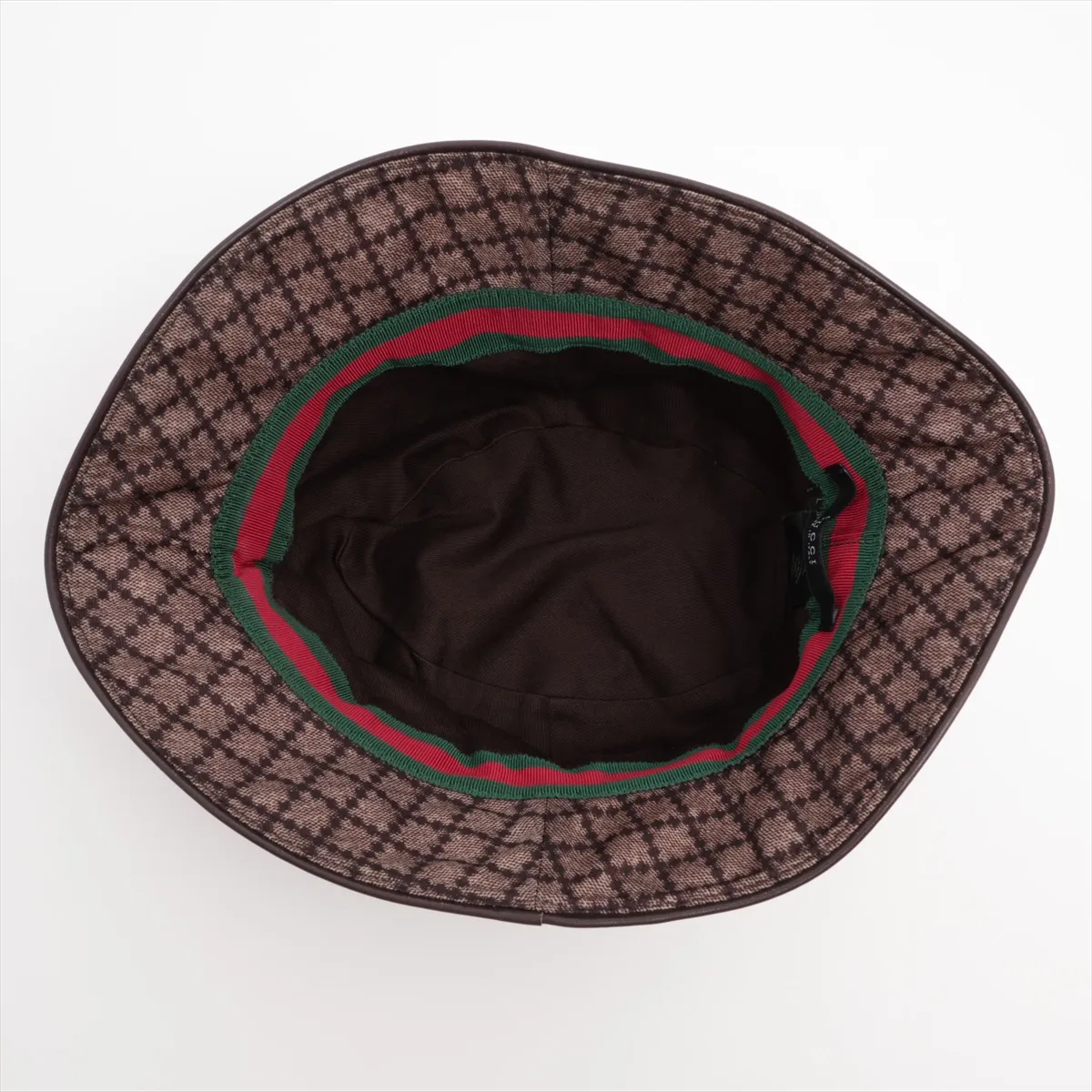 Bucket Hat, Size L, Polyamide, Brown, Shows signs of wear, — view 4