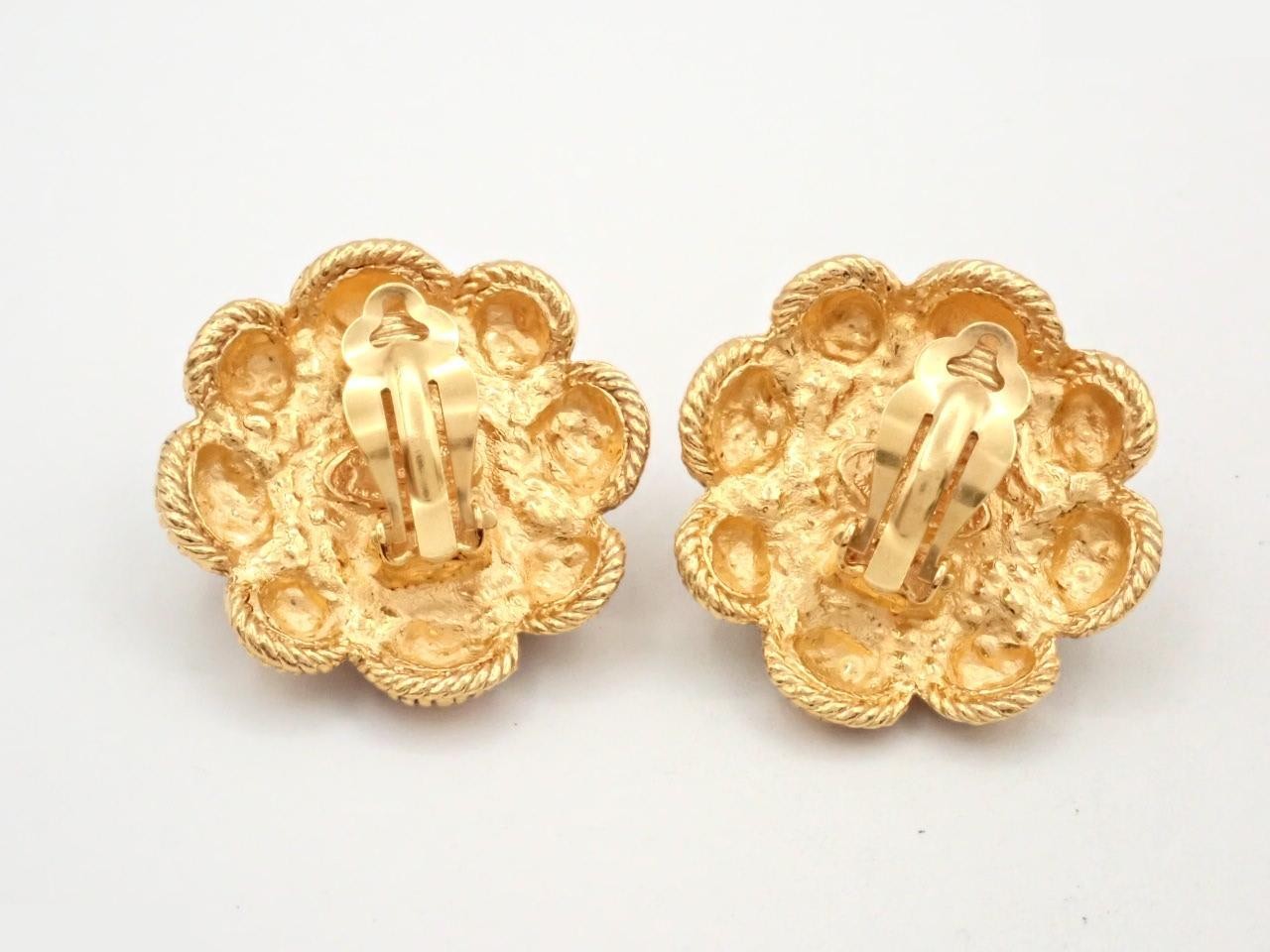 Pearl earrings — view 2