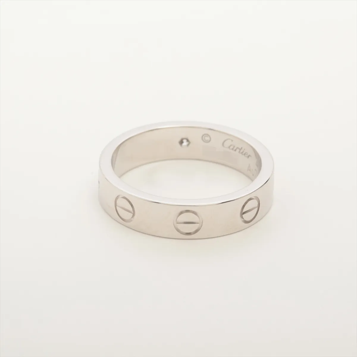 Mini Love 1P Diamond Ring 750(WG) 4.3g 47 GTJ066 — view 2