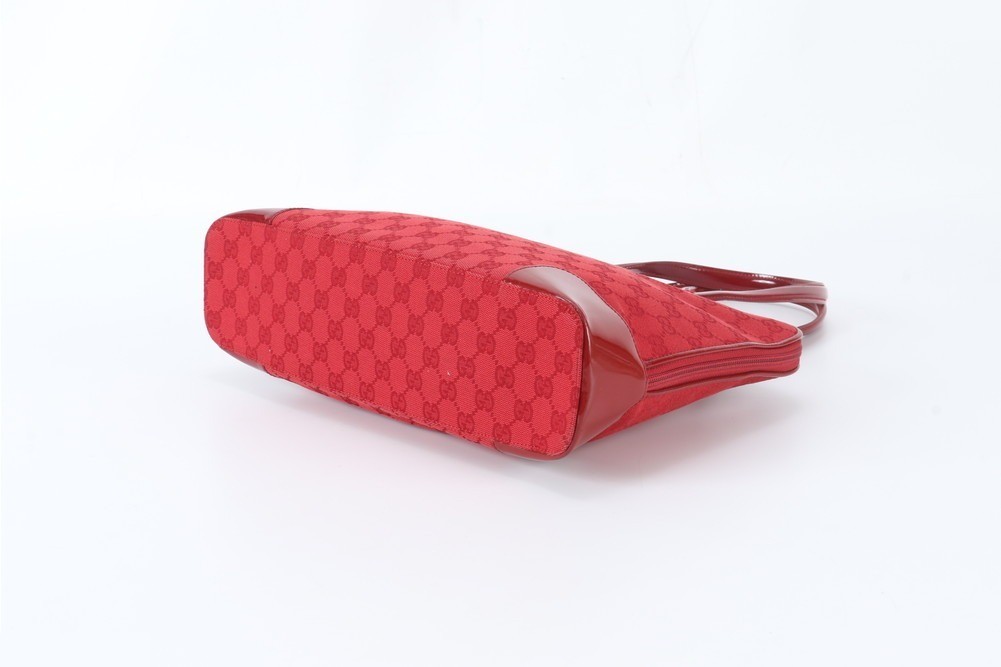 GG Canvas 002 1122 Leather Tote Bag — view 3