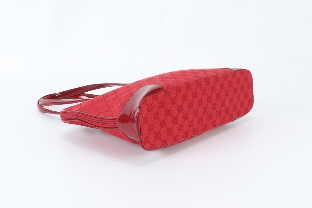 GG Canvas 002 1122 Leather Tote Bag — view 4