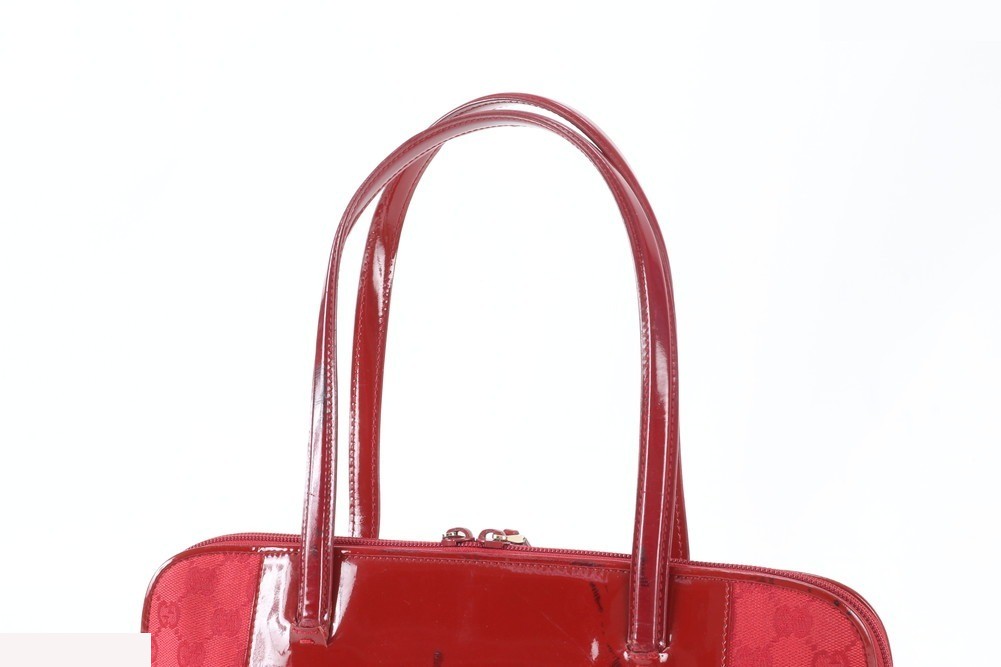 GG Canvas 002 1122 Leather Tote Bag — view 9