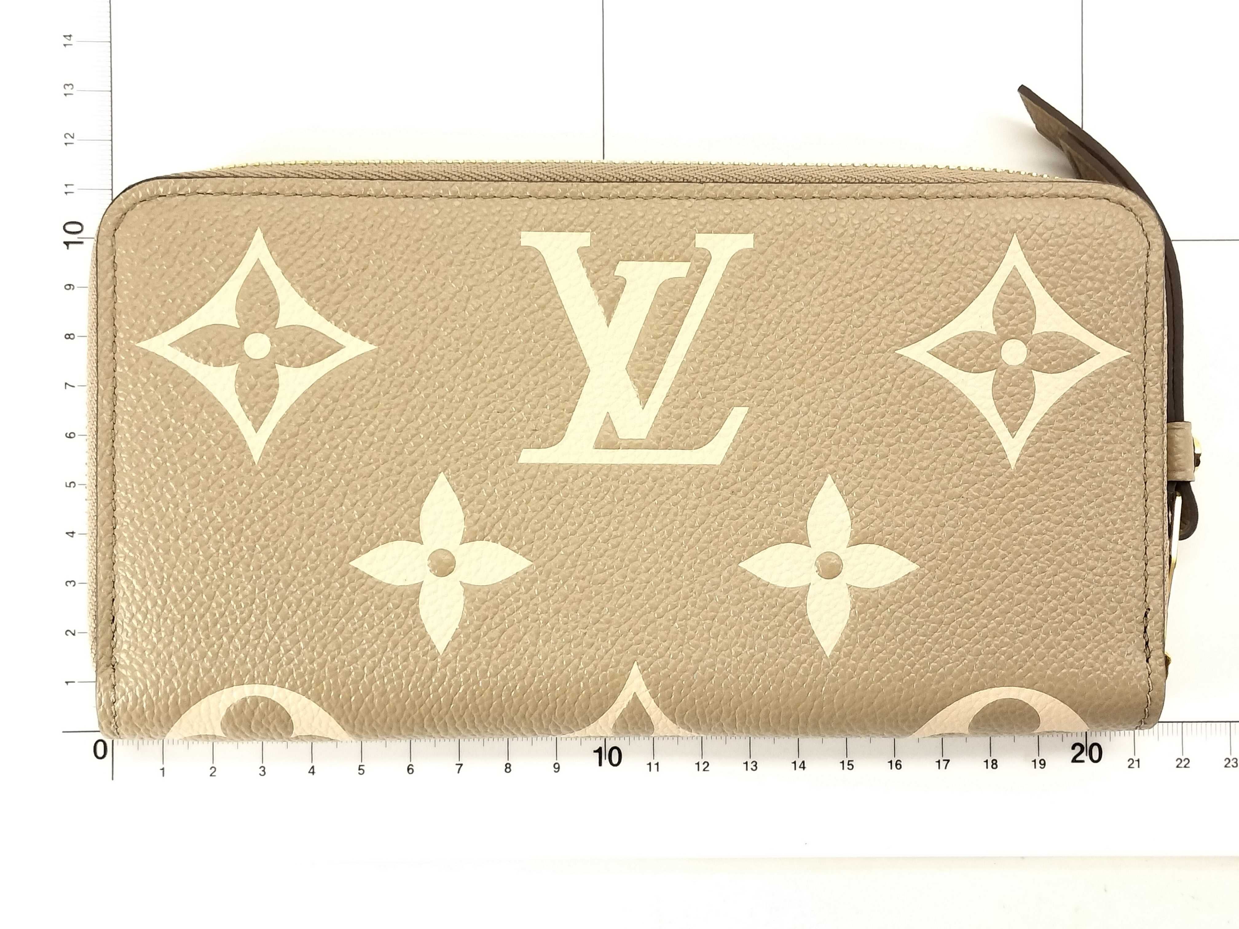Monogram Empreinte Louis Vuitton Empreinte Zippy Wallet Beige — view 2