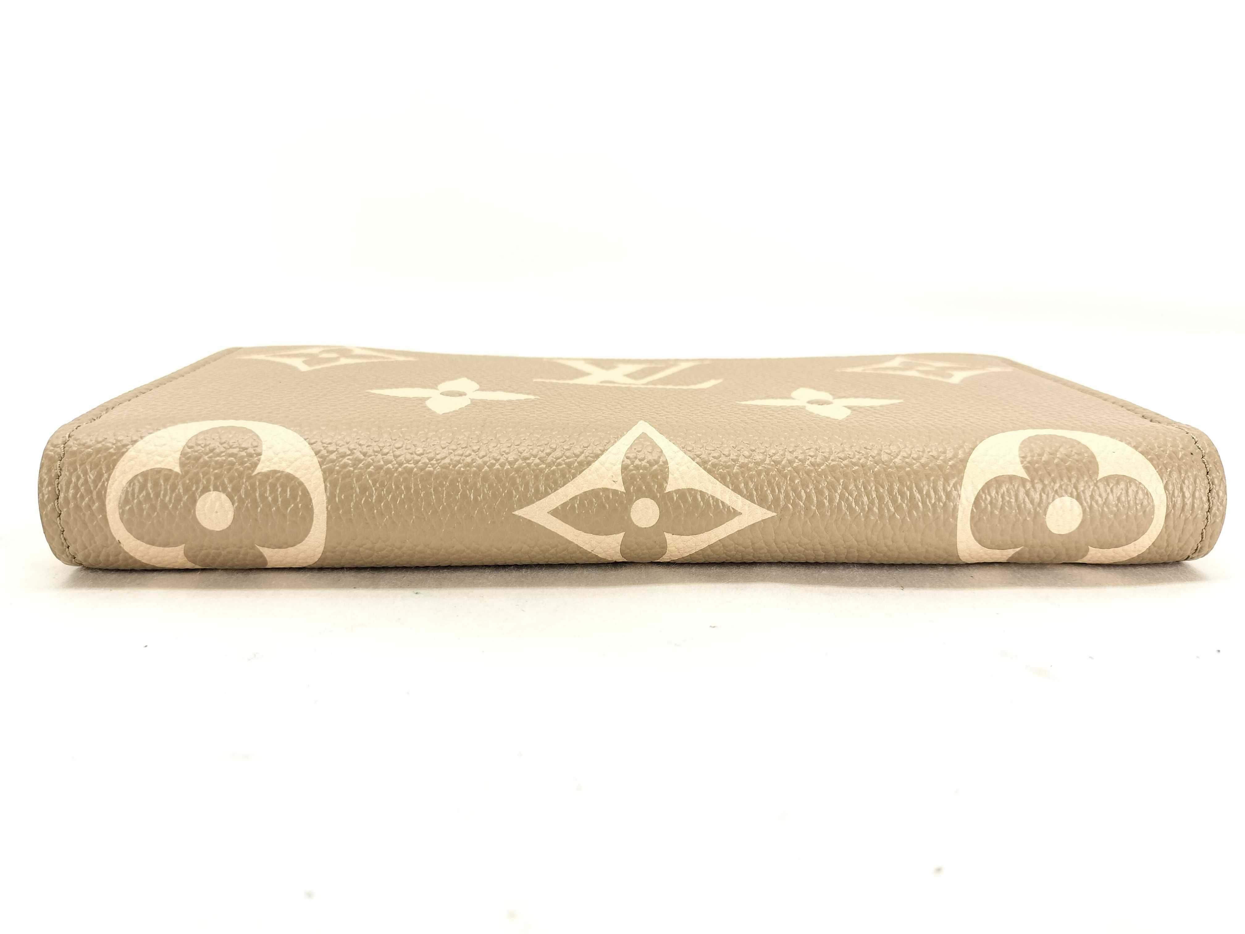 Monogram Empreinte Louis Vuitton Empreinte Zippy Wallet Beige — view 11