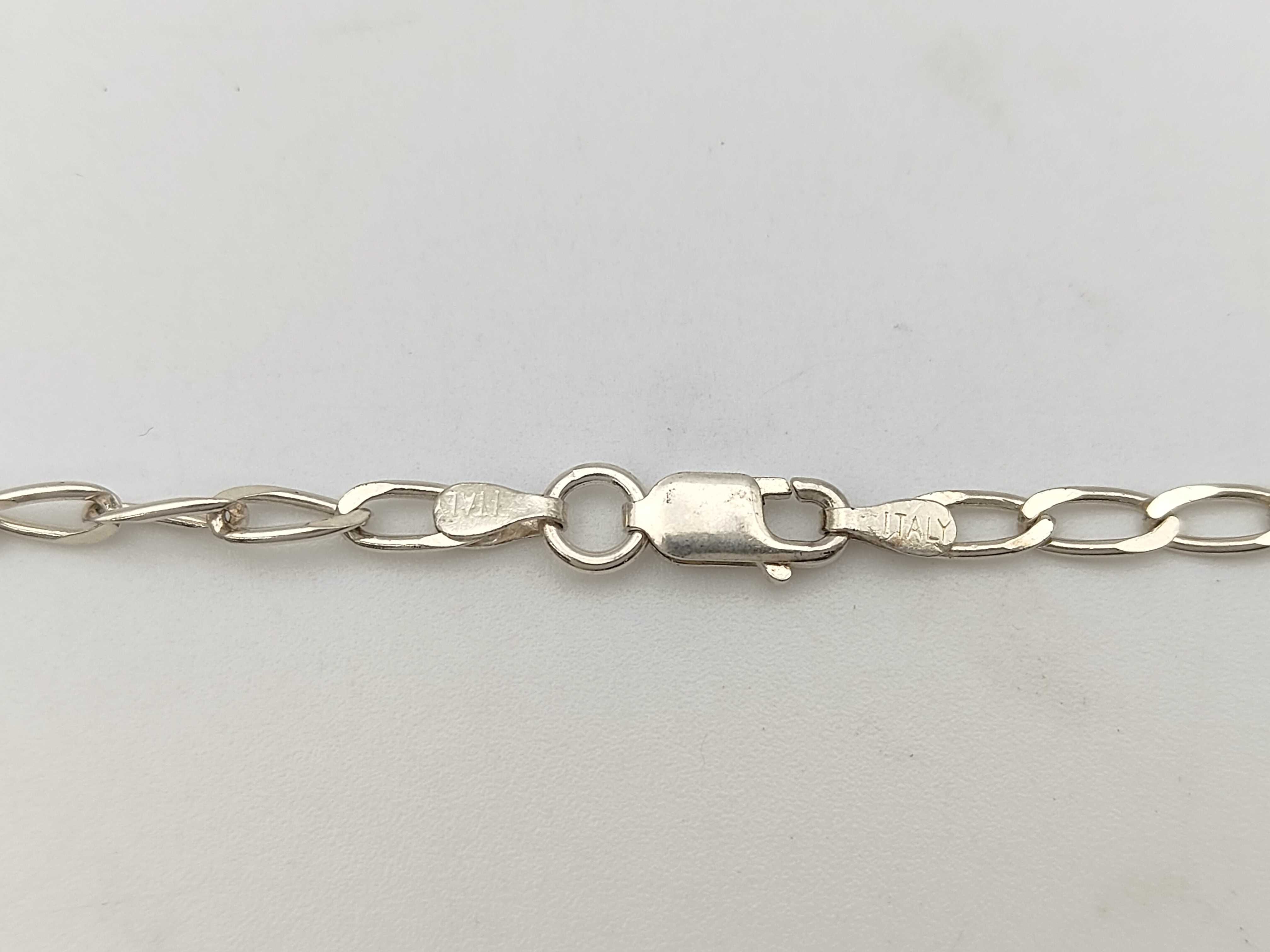 Pisces Plate Sterling Silver 925 Necklace — view 3