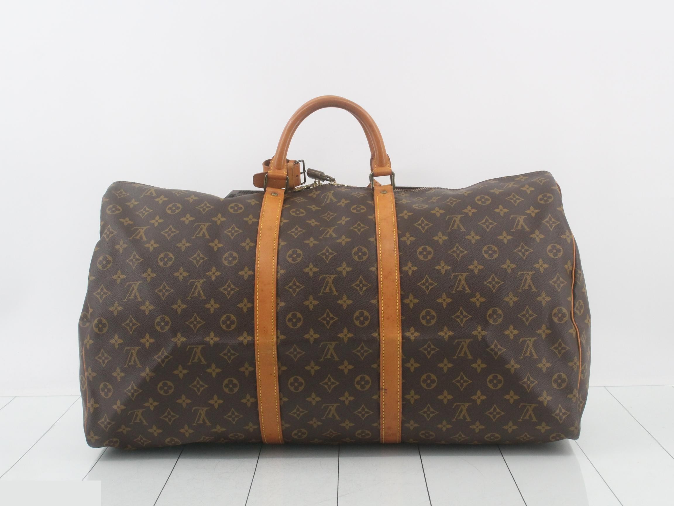 Keepall 60 Poigné, name tag, with padlock. — view 2