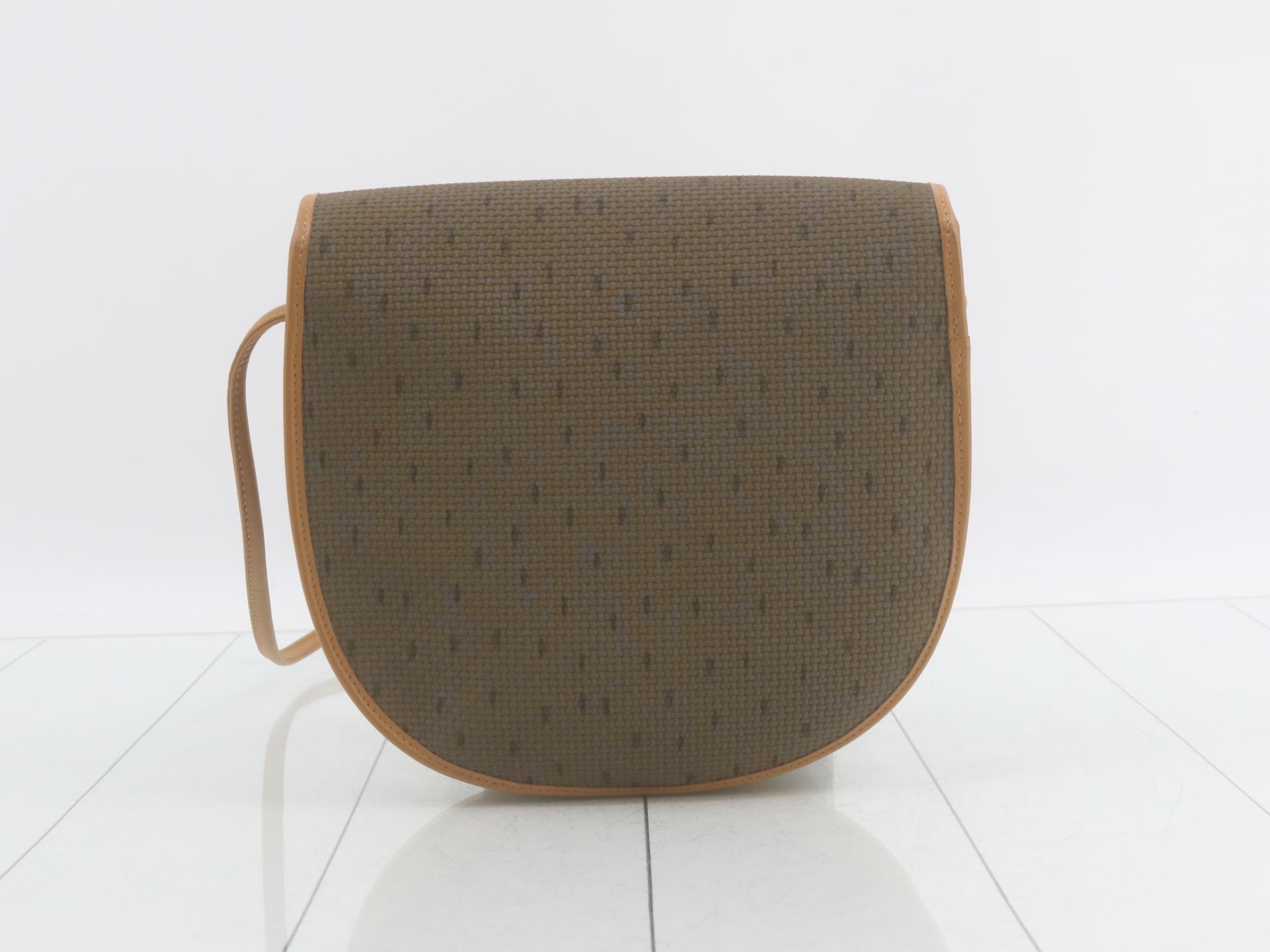 Shoulder bag, brown, PVC — view 2